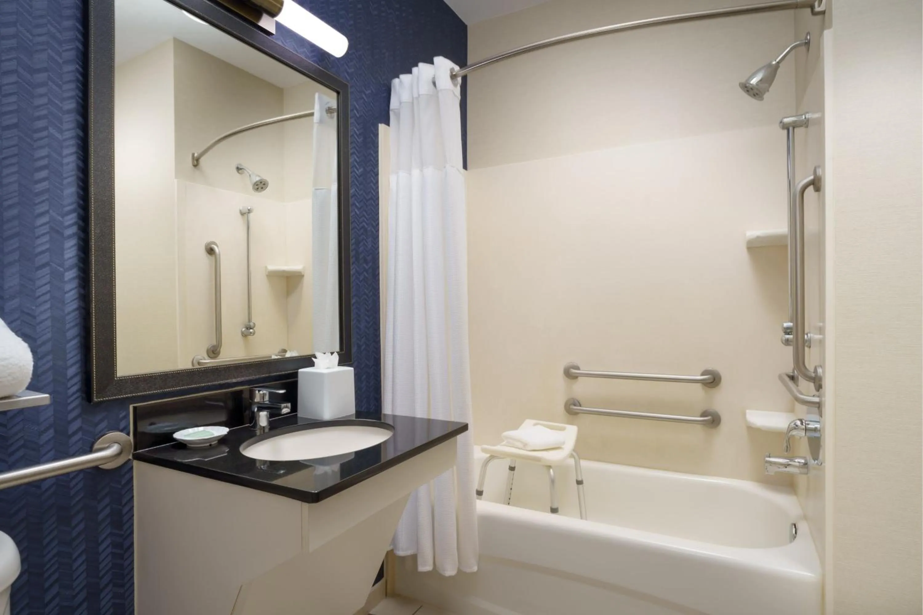 Bathroom in Fairfield Inn & Suites Boca Raton