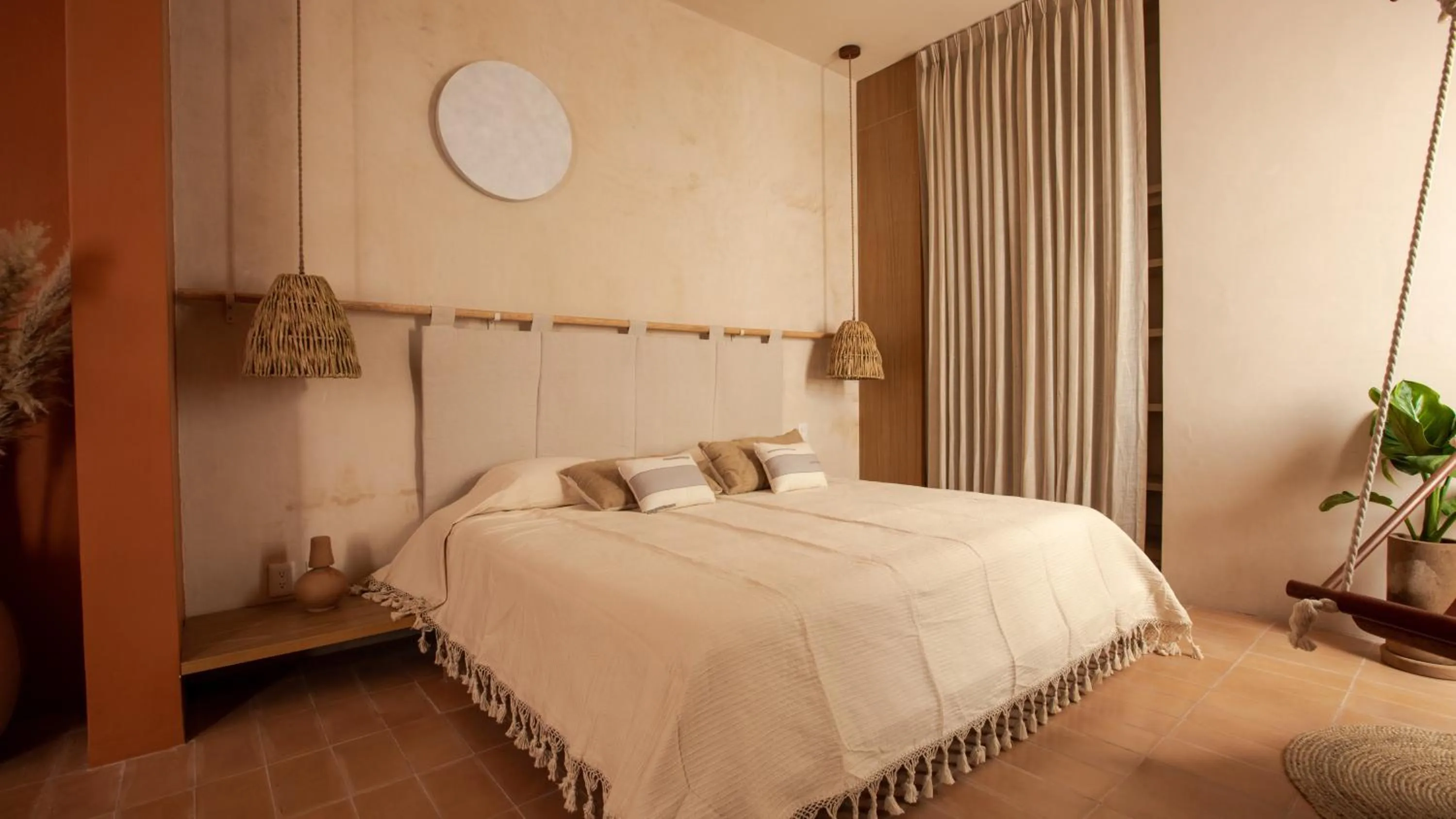 Bedroom, Bed in Casa Montore by Barrio Mexico