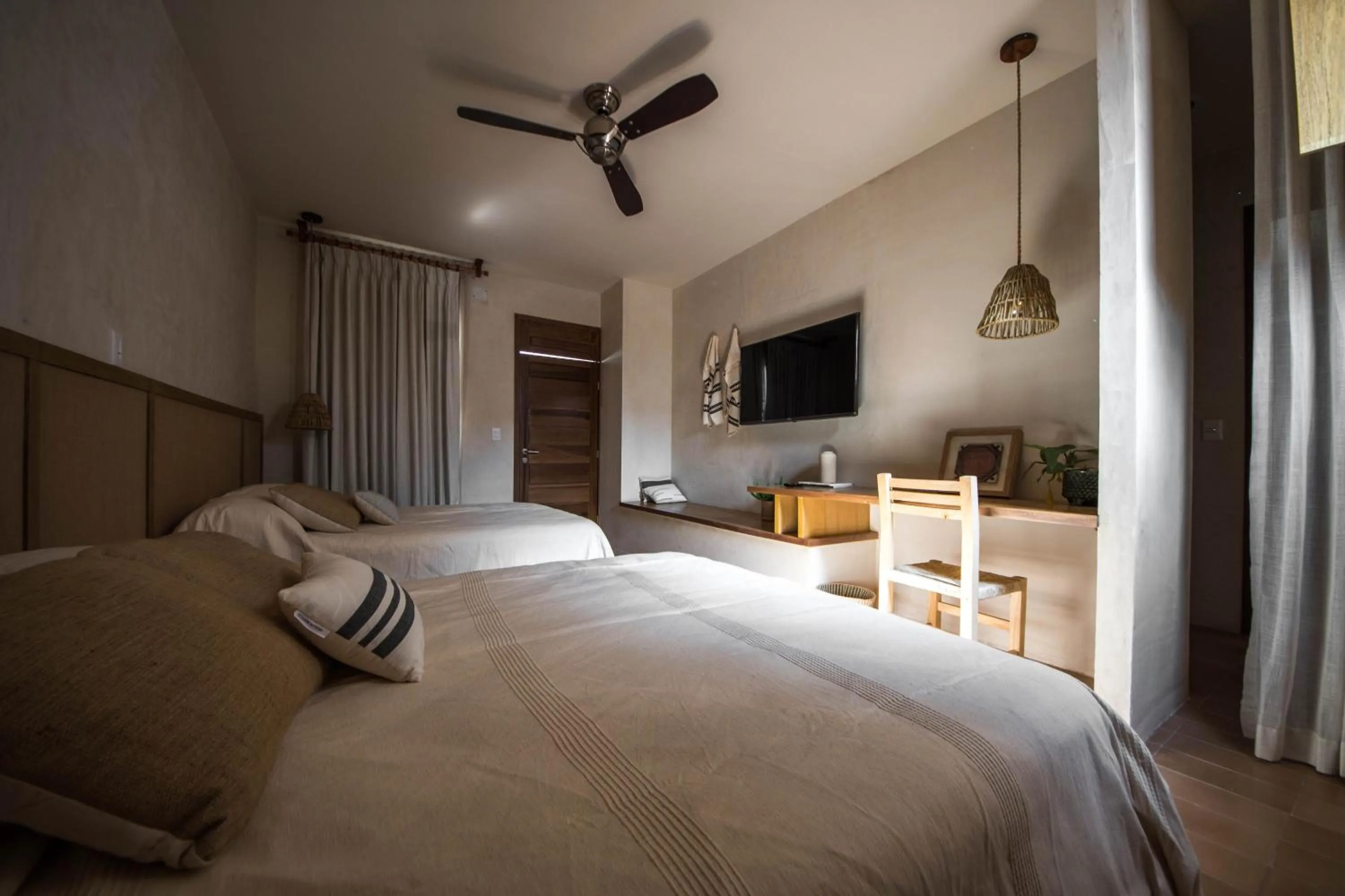 Bedroom, Bed in Casa Montore by Barrio Mexico