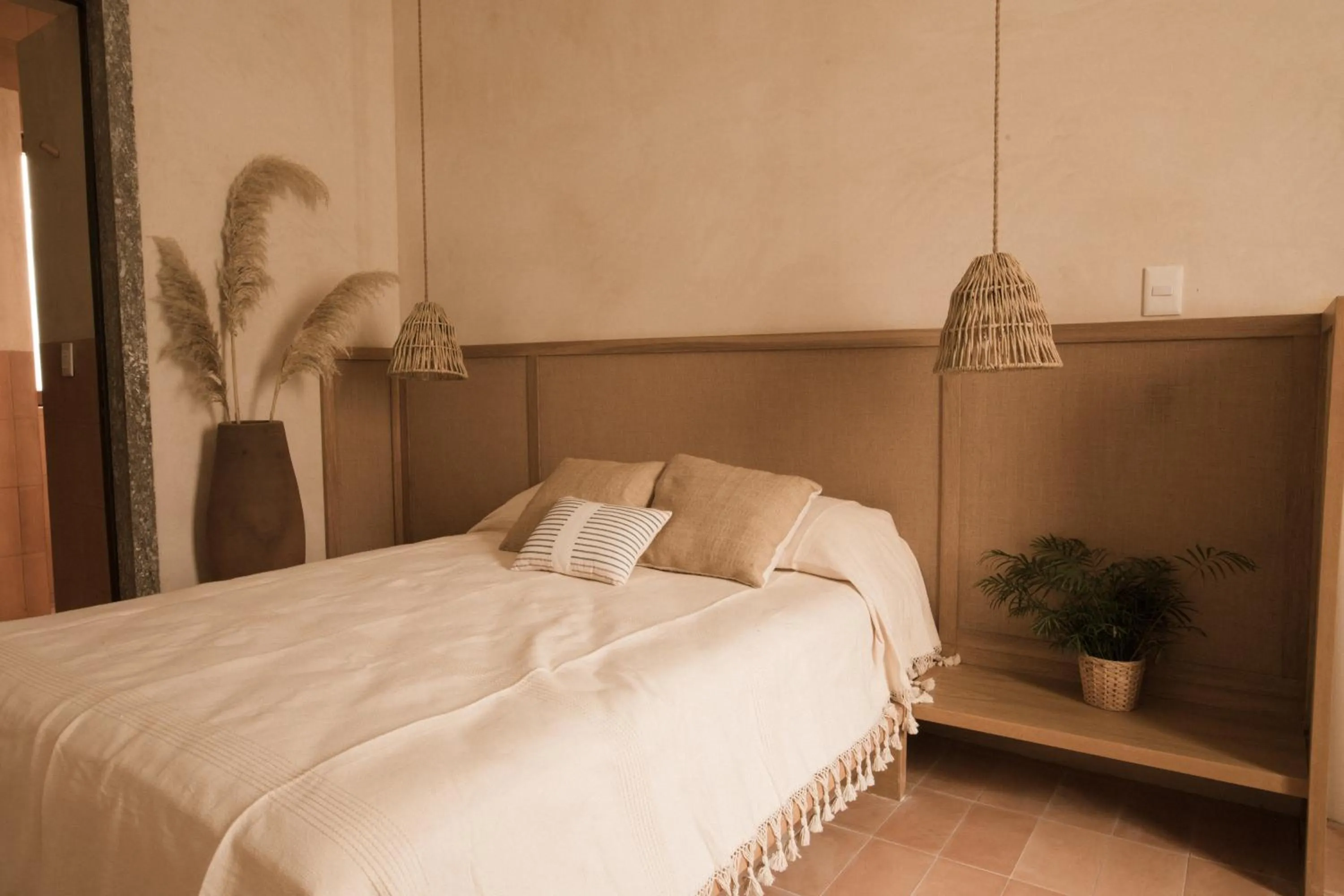 Bedroom, Bed in Casa Montore by Barrio Mexico