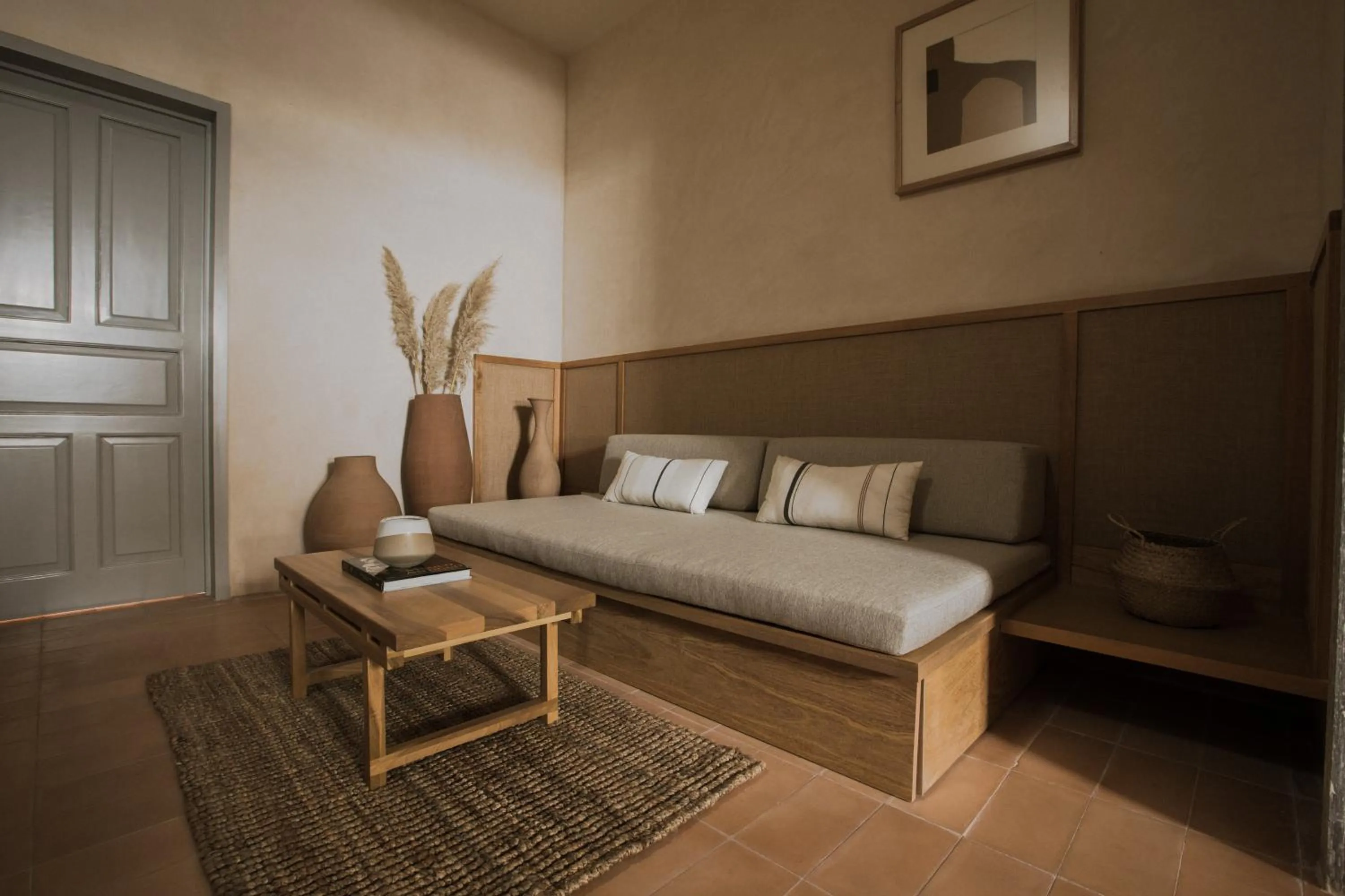 Living room, Bed in Casa Montore by Barrio Mexico