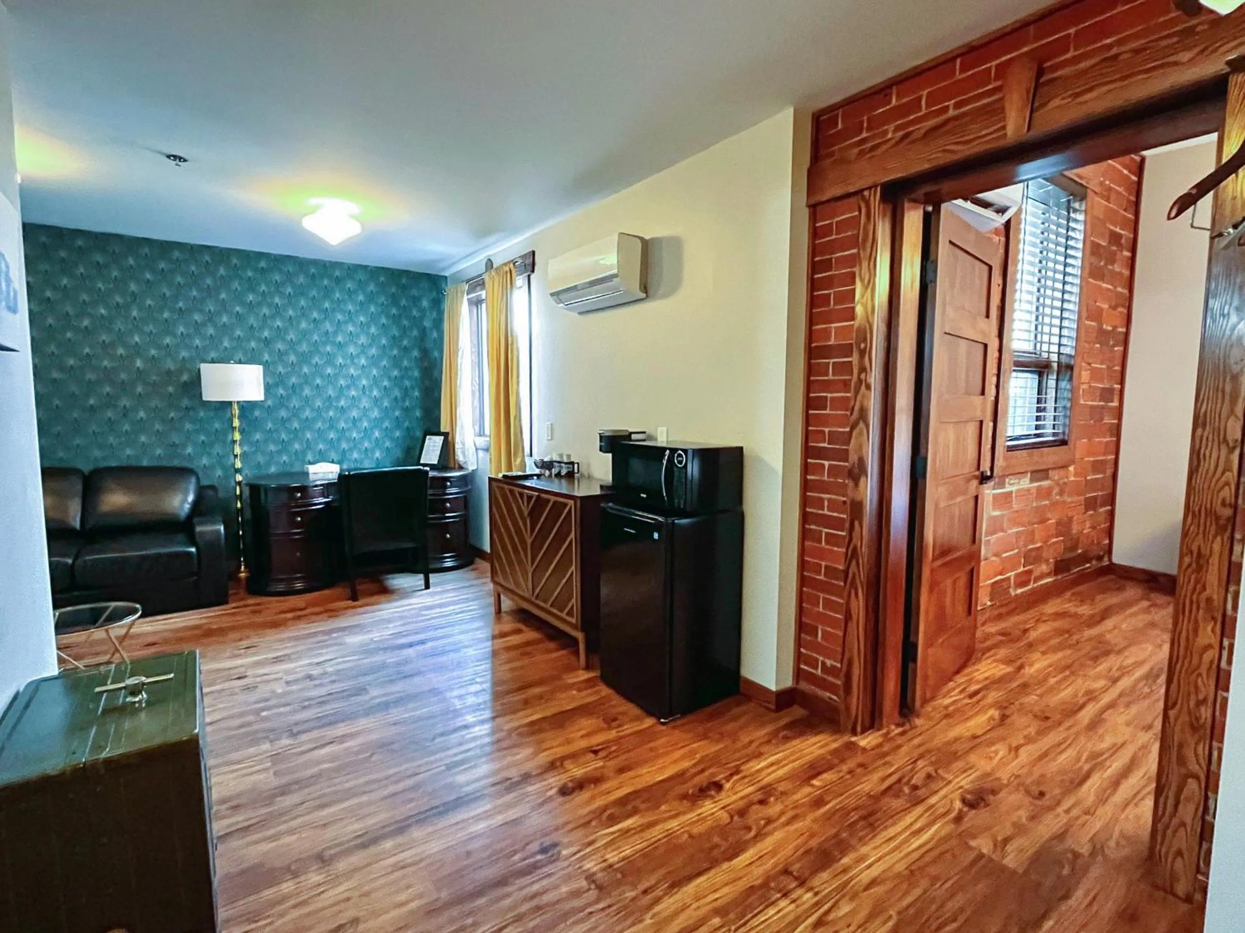Living room in The Baker Hotel