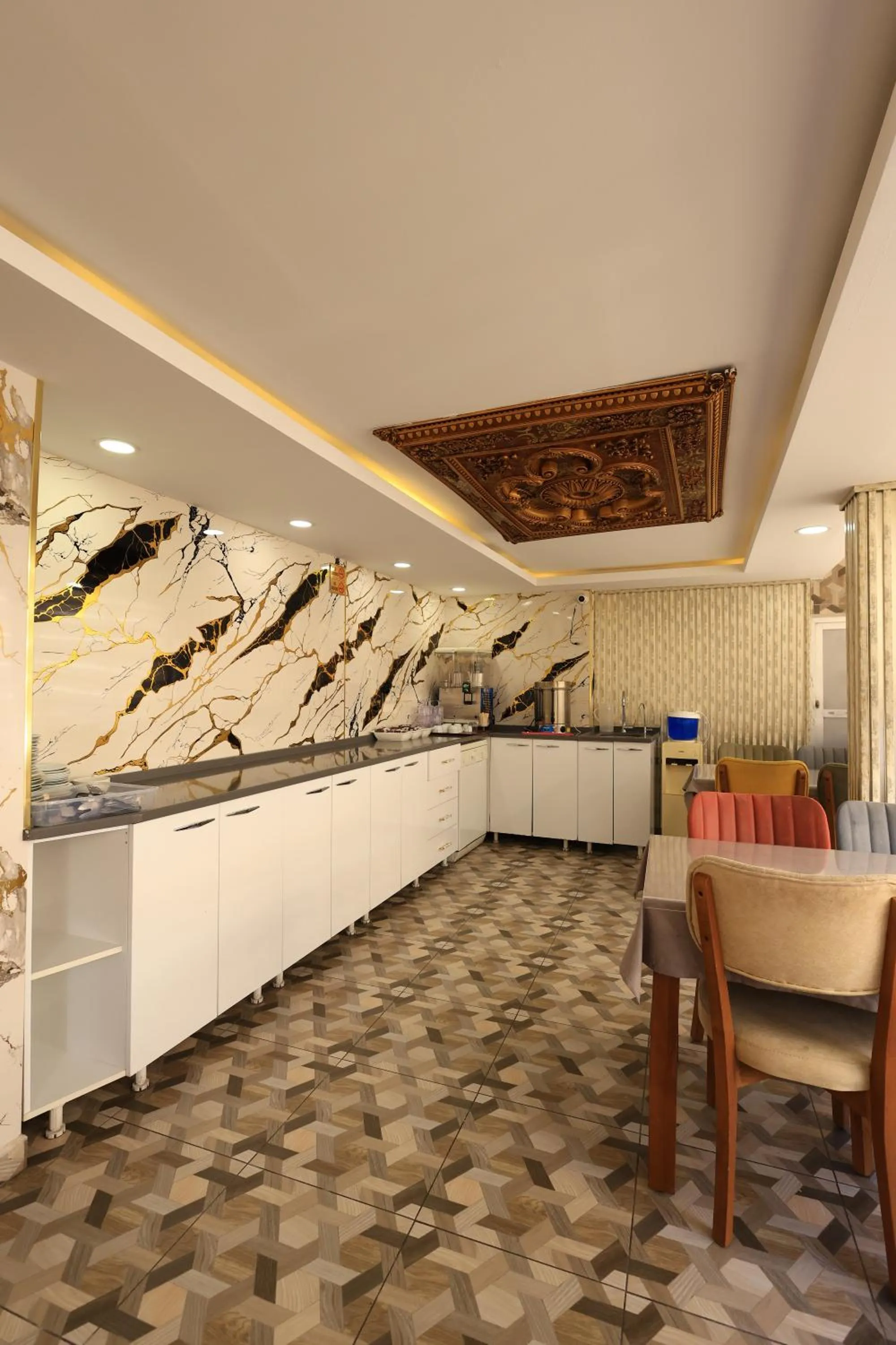 Dining area in HamzaBey Hotel