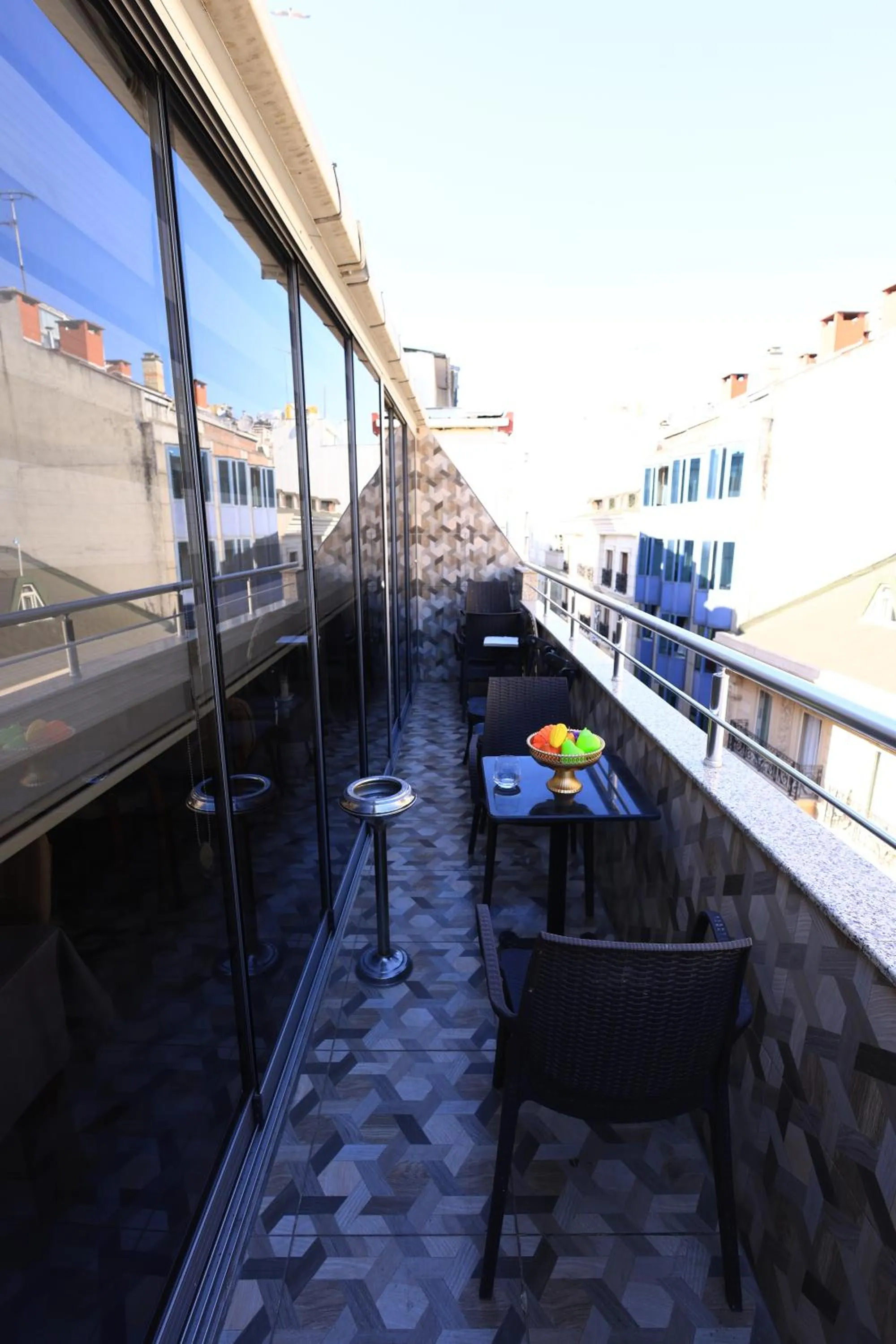 Balcony/Terrace in HamzaBey Hotel