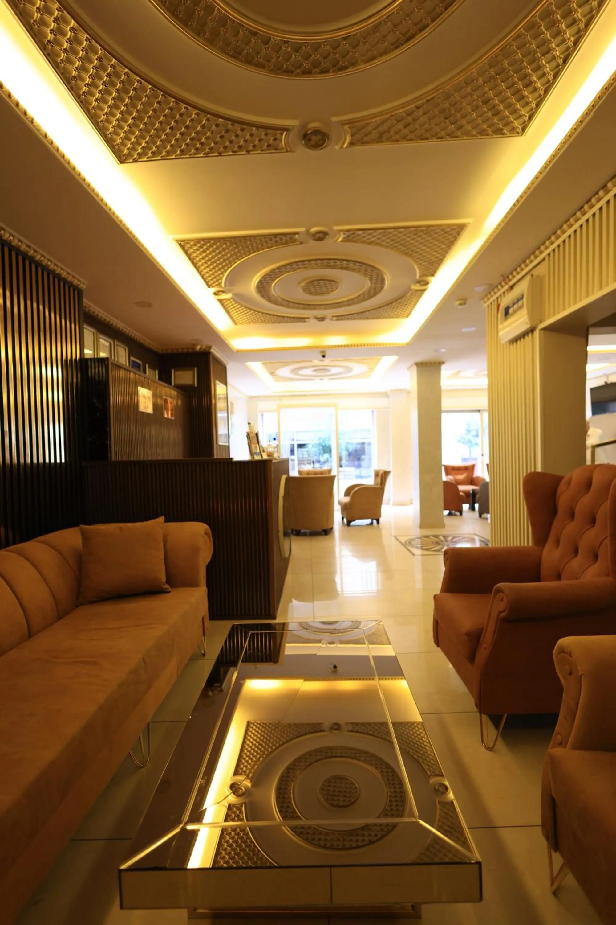 Lobby or reception in HamzaBey Hotel