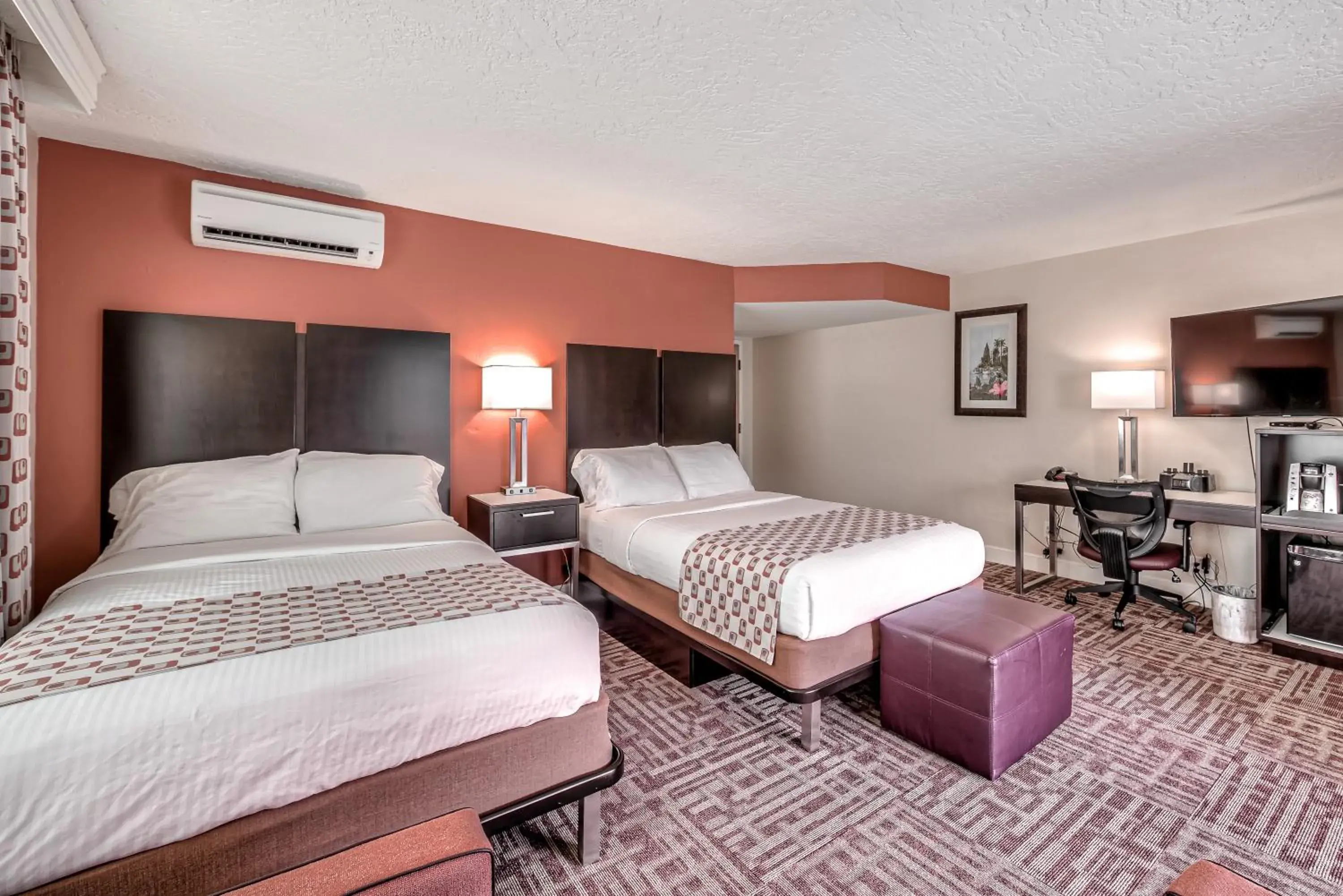 Double Room with Double Beds and Large Balcony in Inn of Naples, Tapestry Collection by Hilton Double Room with Double Beds and Large Balcony in Inn of Naples, Tapestry Collection by Hilton