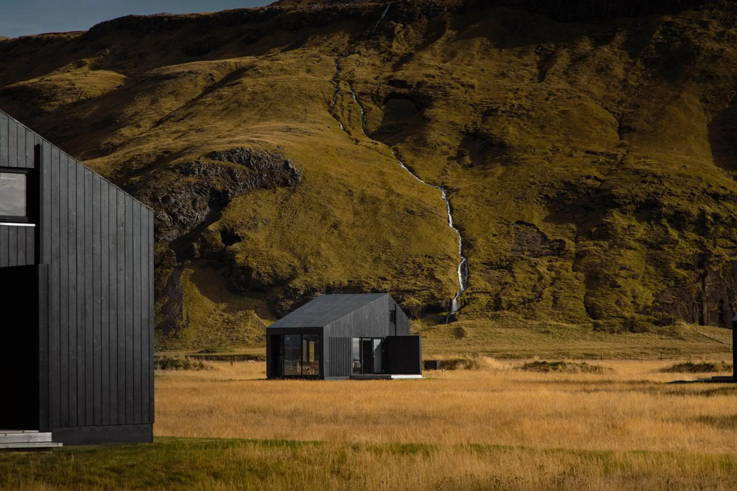 Natural landscape in Seljalandsfoss Horizons