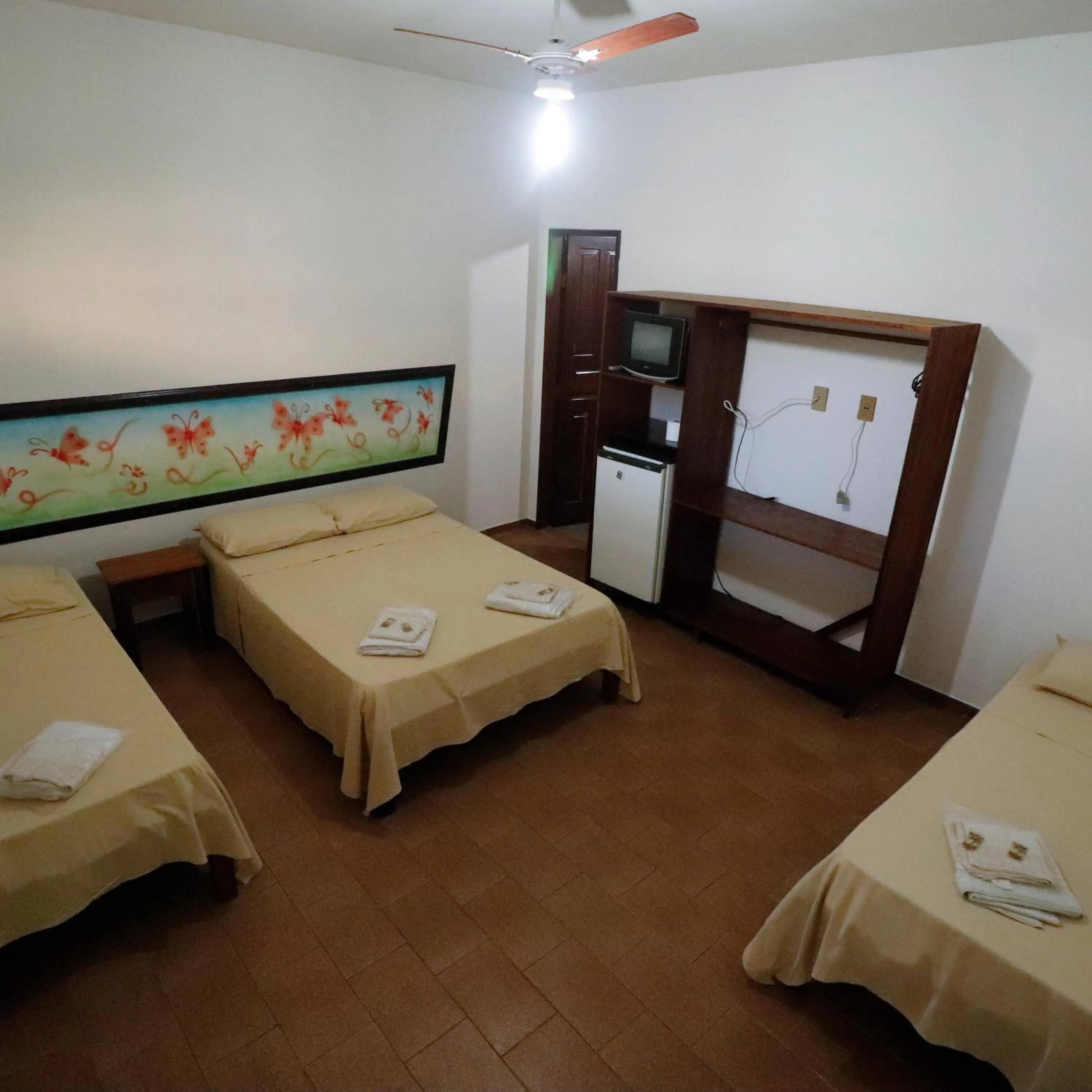Bed in Praia Sol Pousada