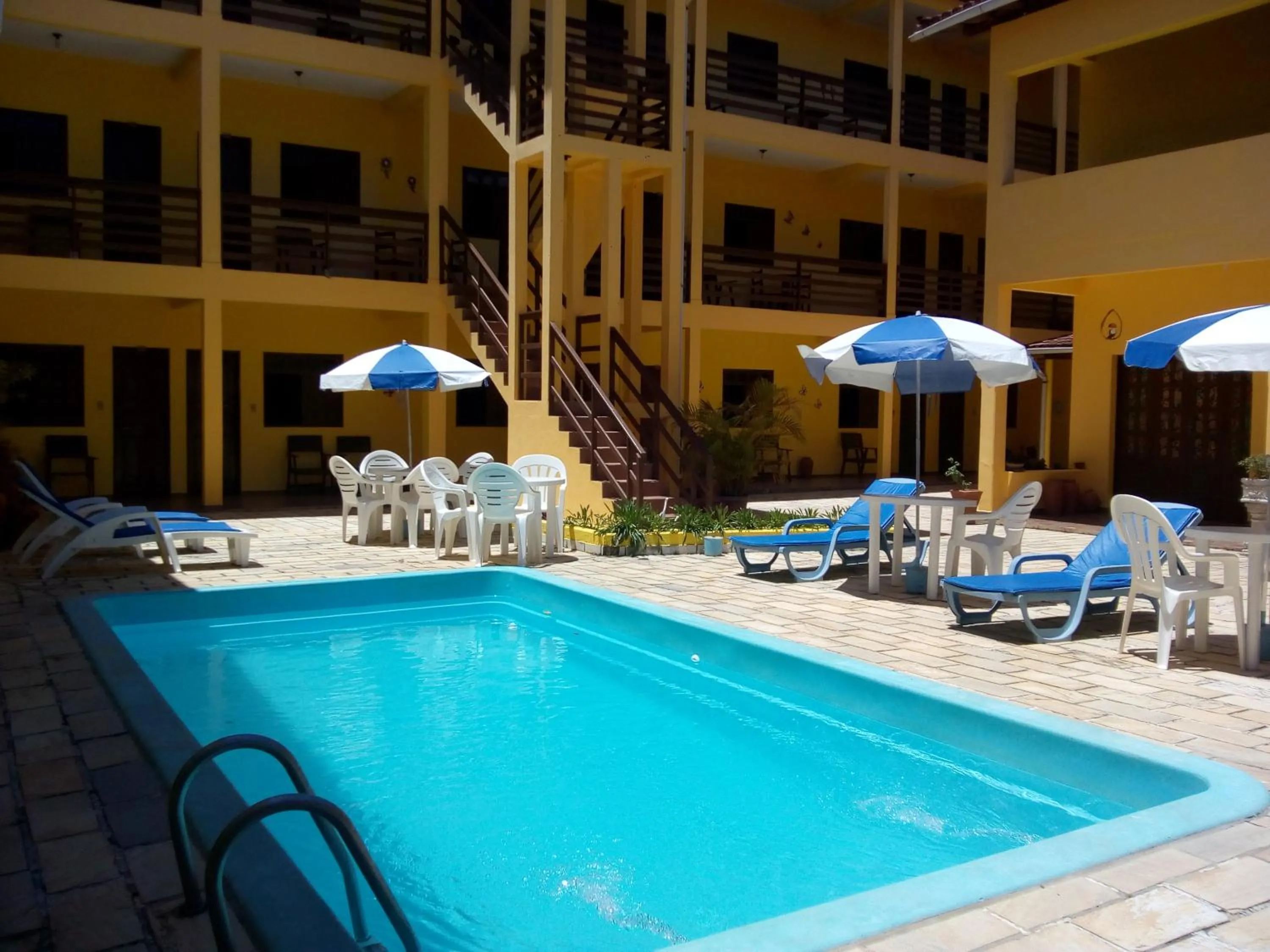 Swimming pool in Praia Sol Pousada