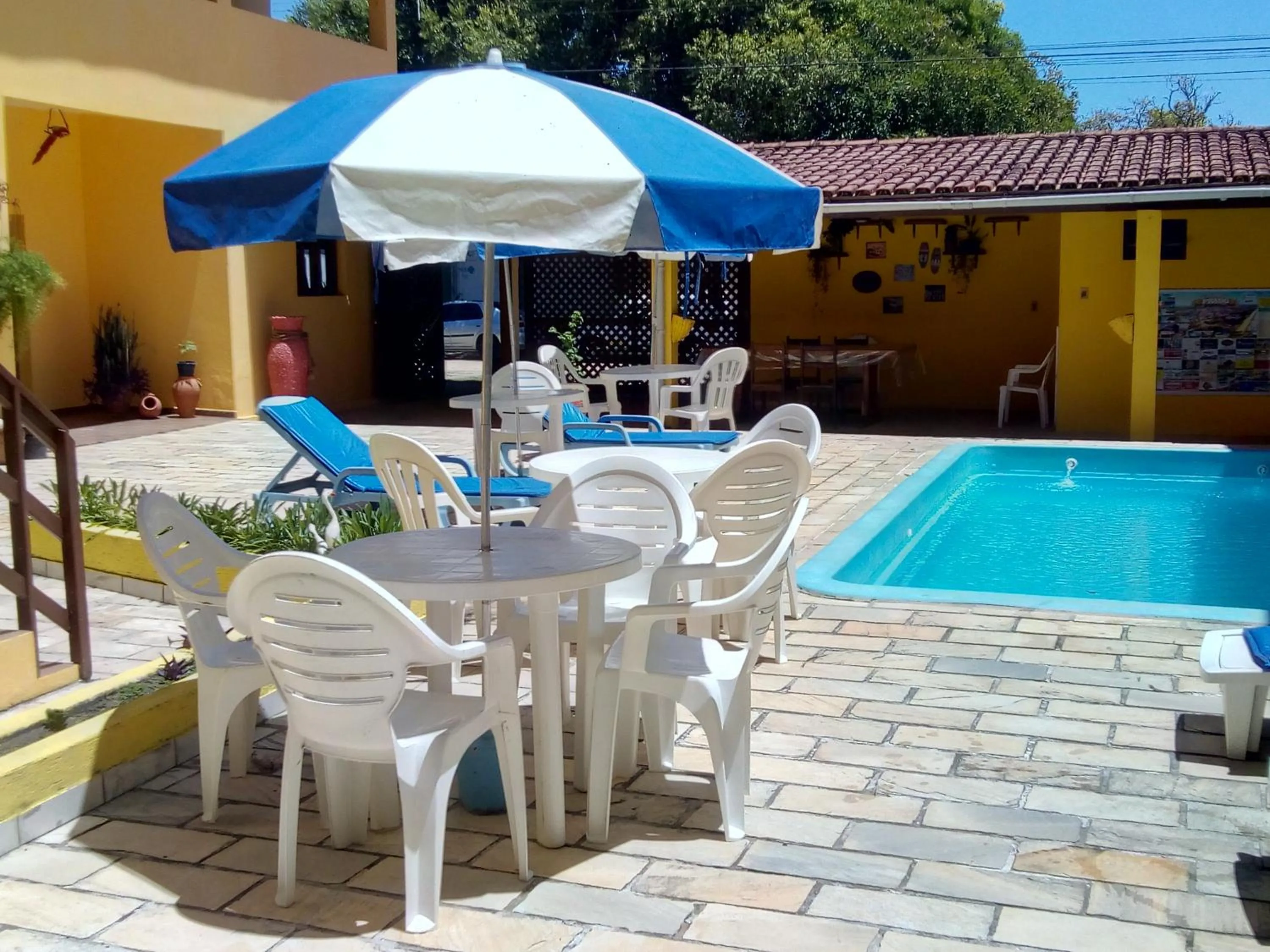 Swimming pool in Praia Sol Pousada