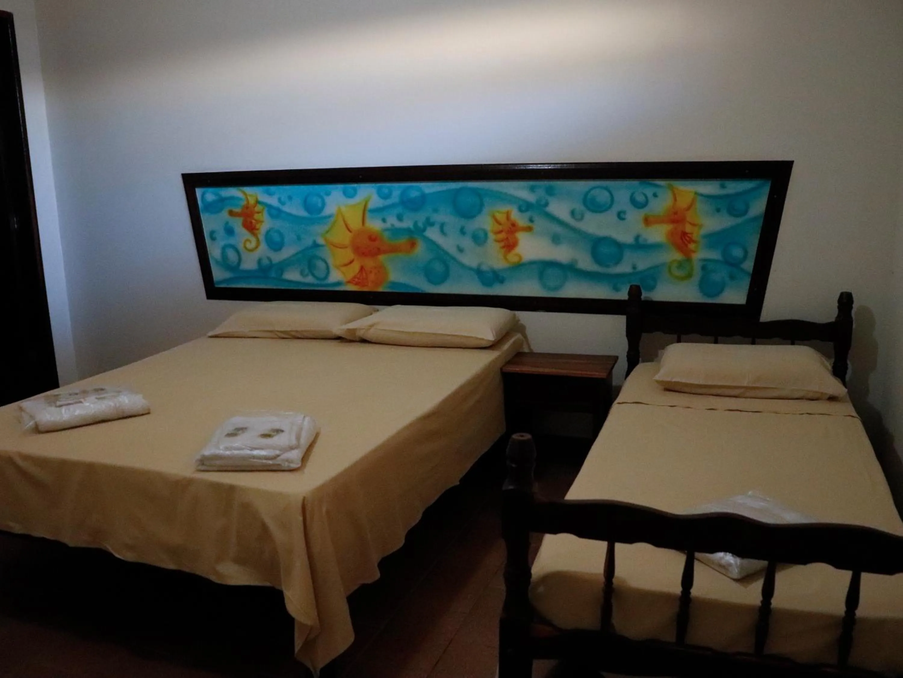 Bed in Praia Sol Pousada