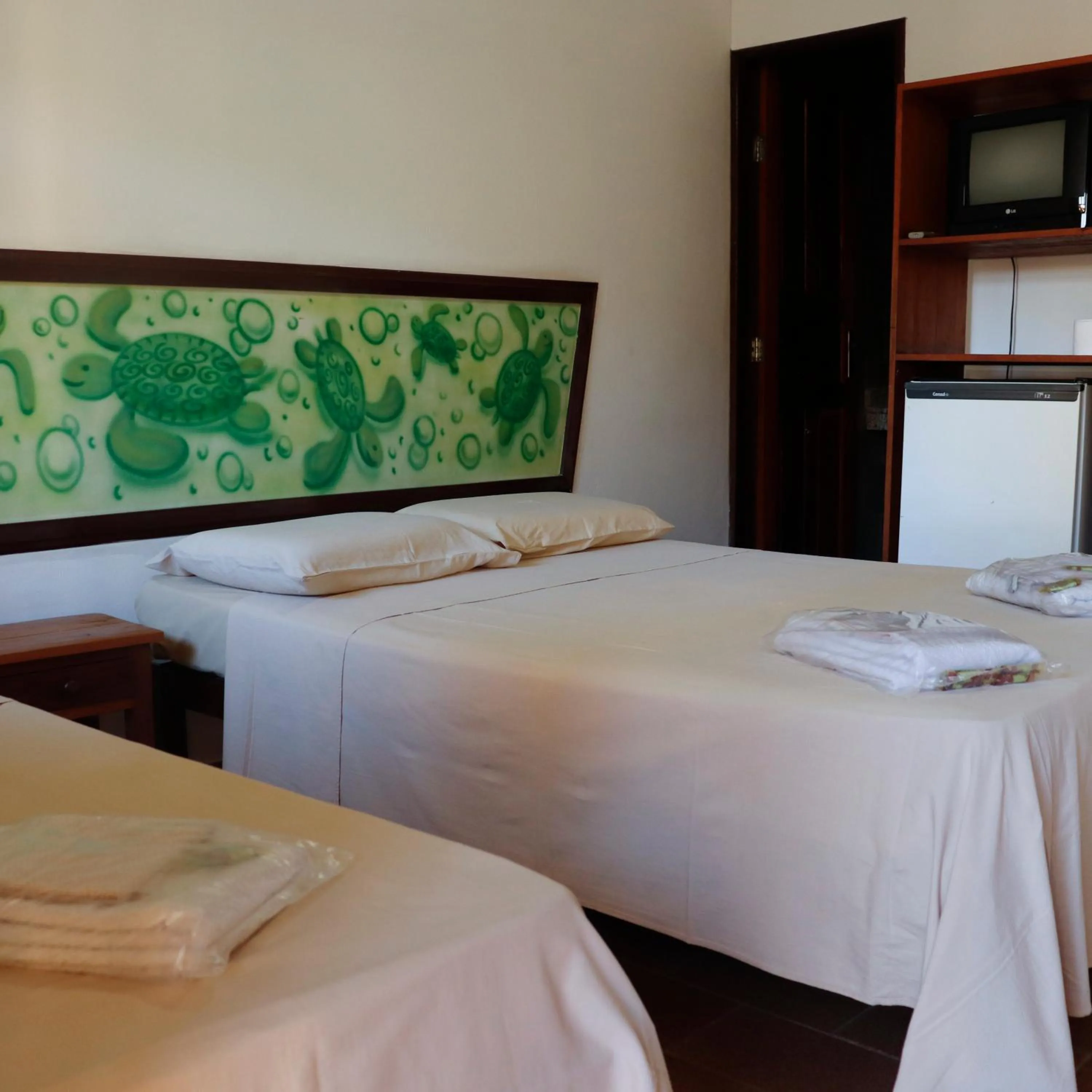 Bed in Praia Sol Pousada