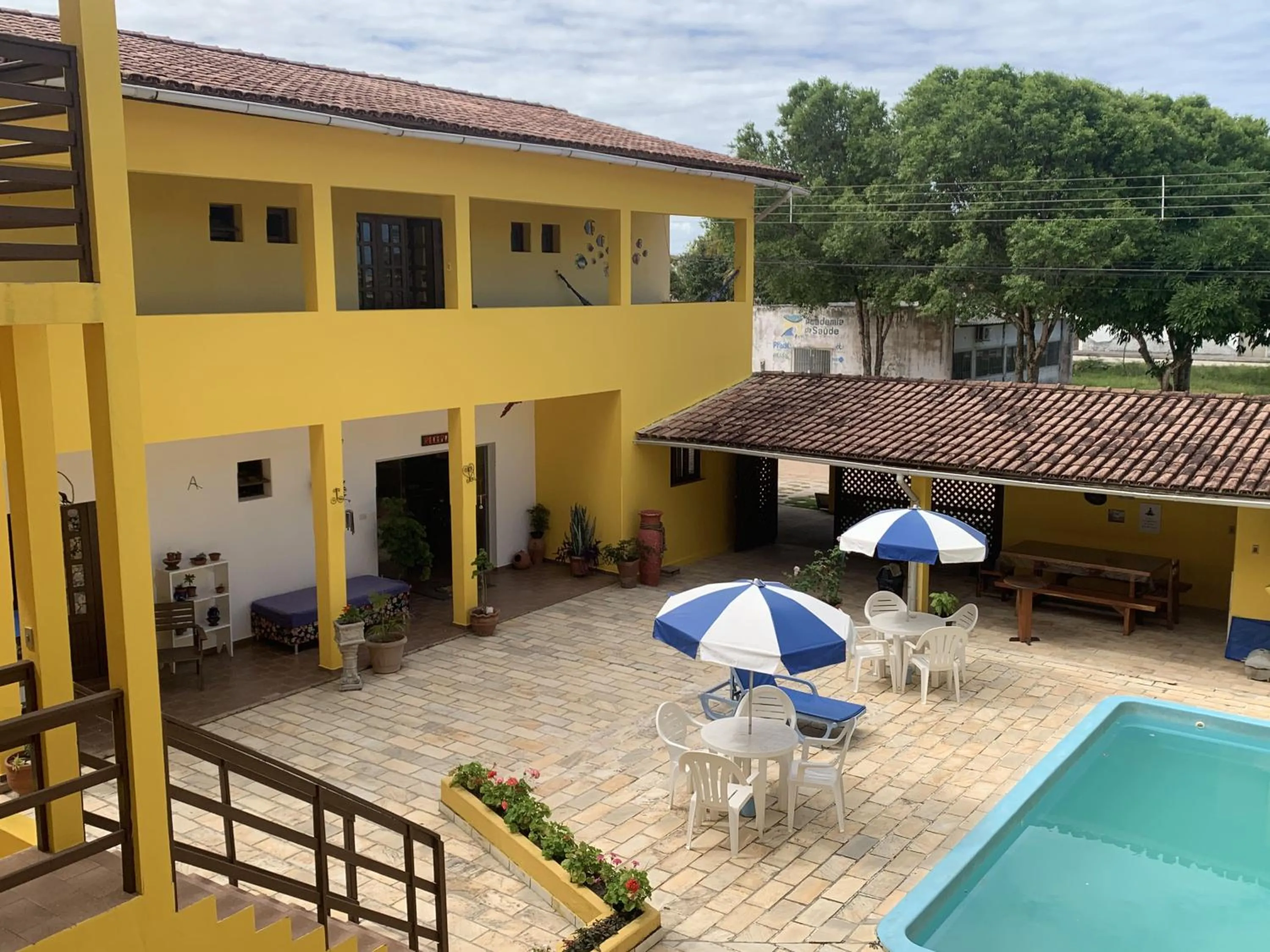 Pool view in Praia Sol Pousada
