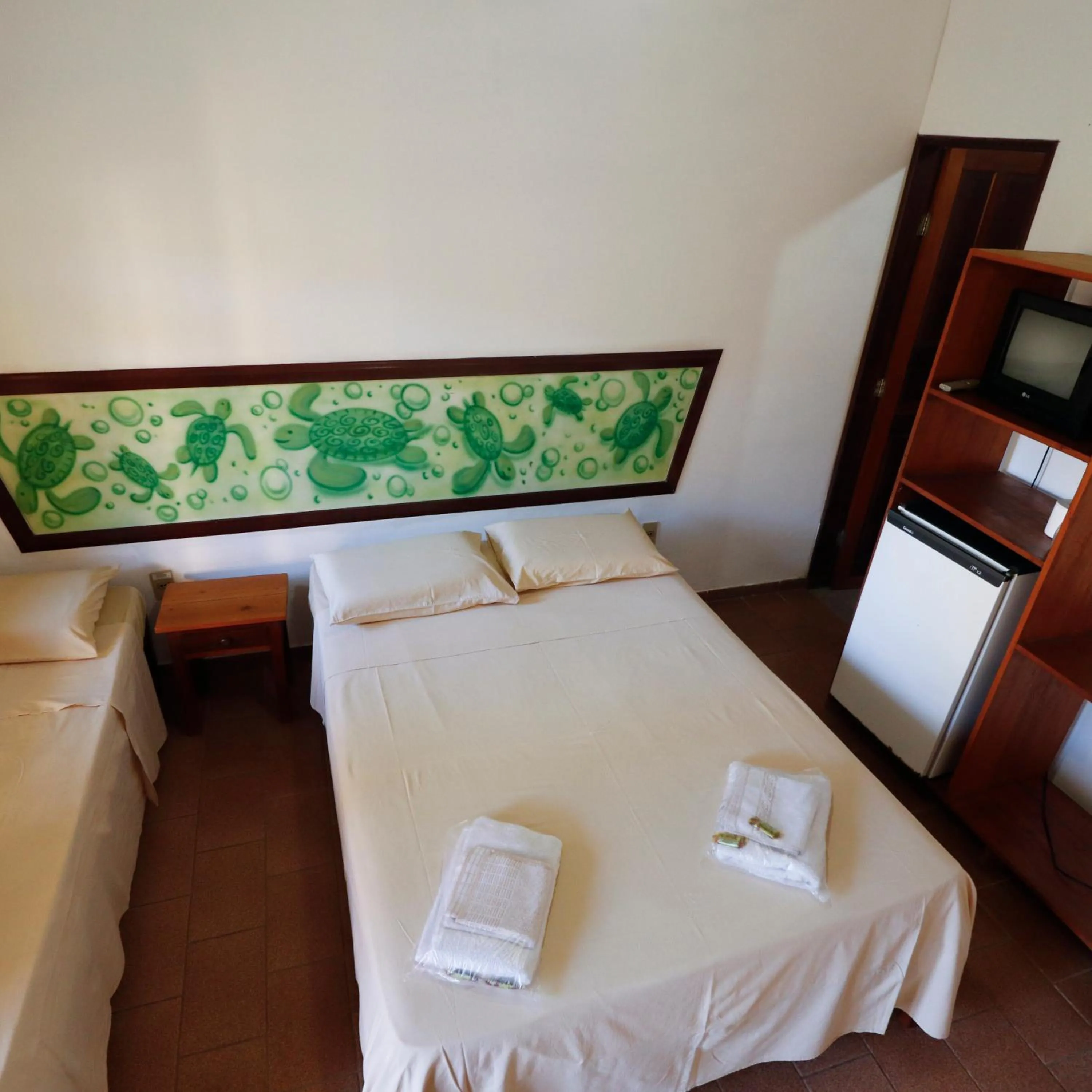 Bed in Praia Sol Pousada