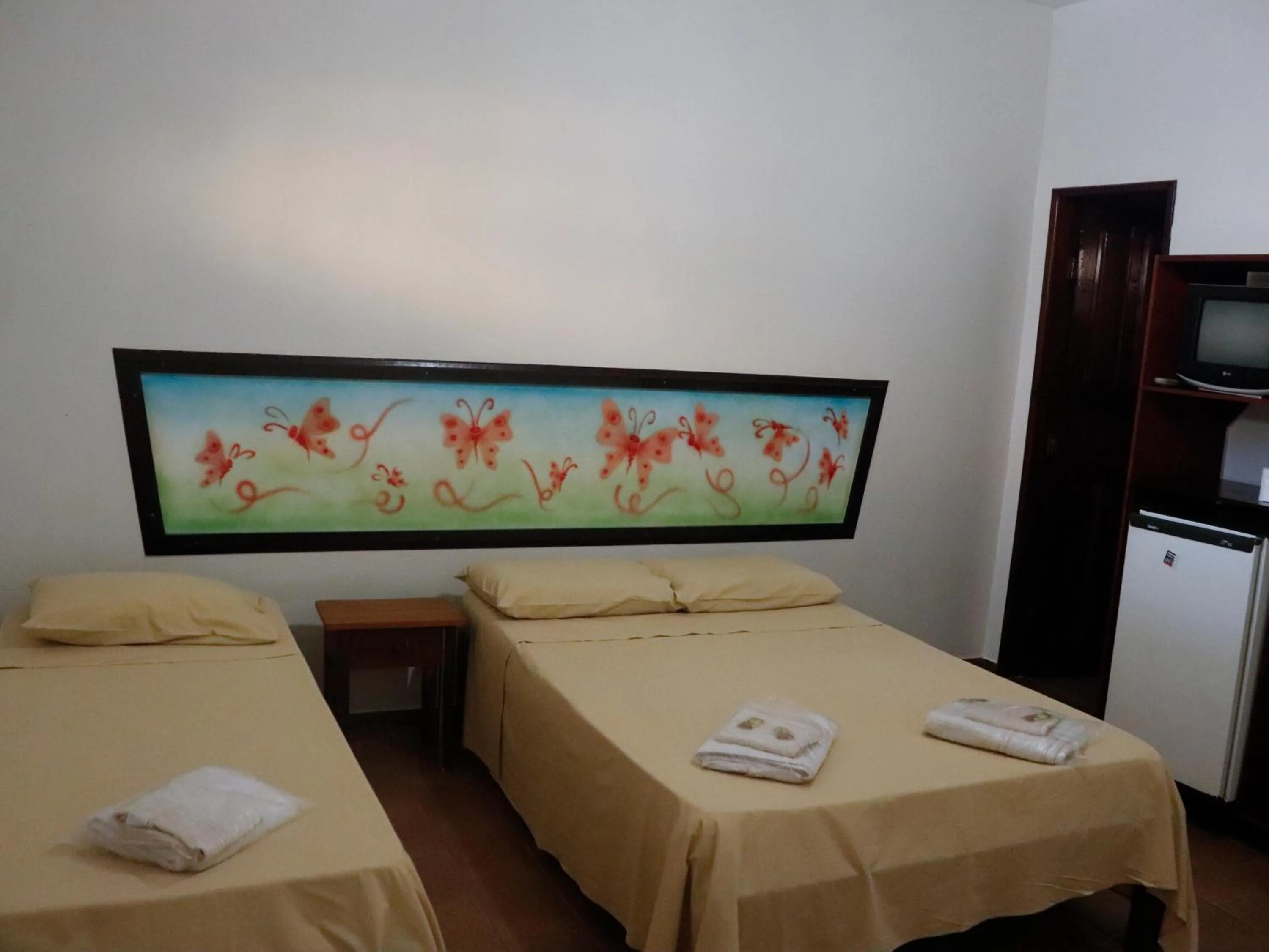 Bed in Praia Sol Pousada