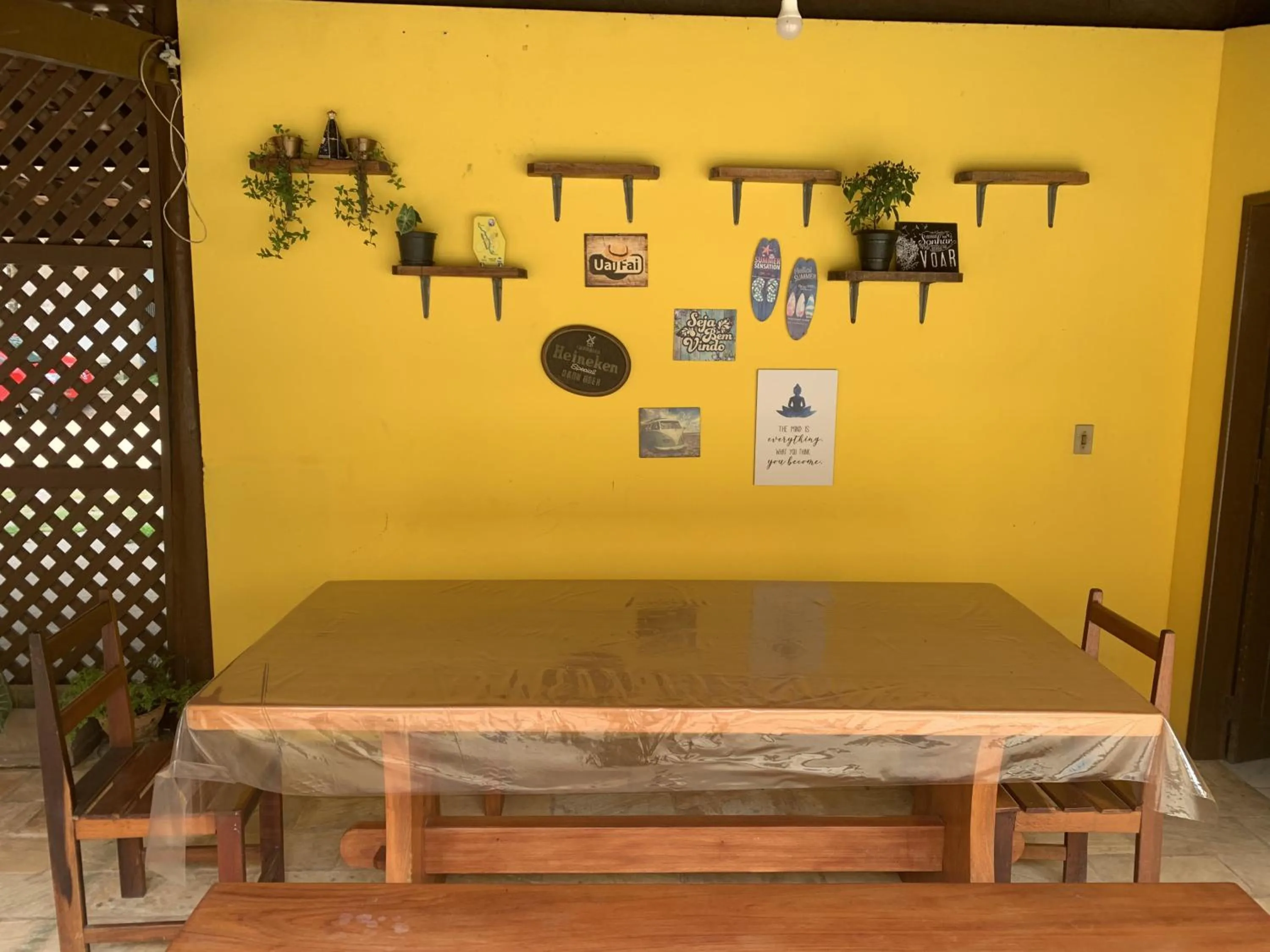 Dining area in Praia Sol Pousada