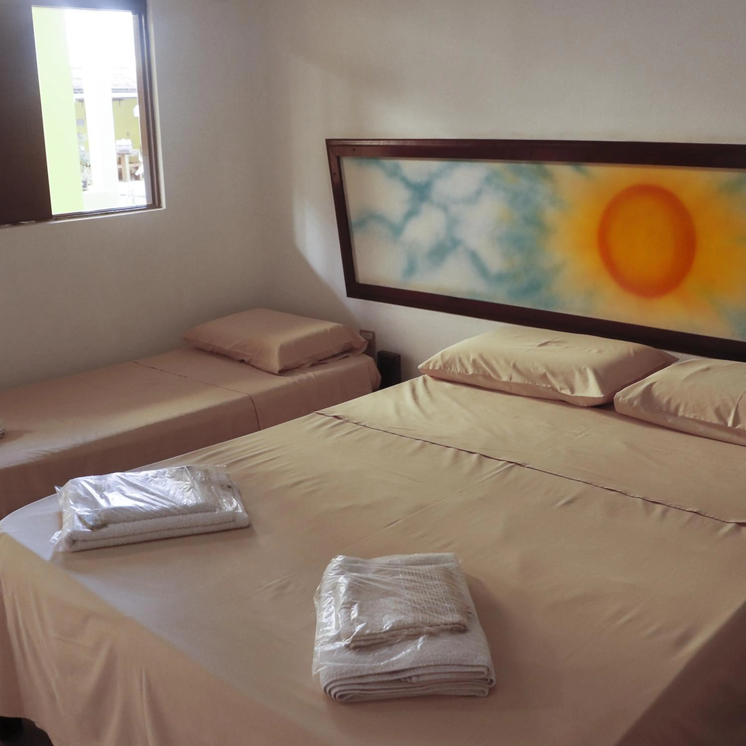 Bed in Praia Sol Pousada