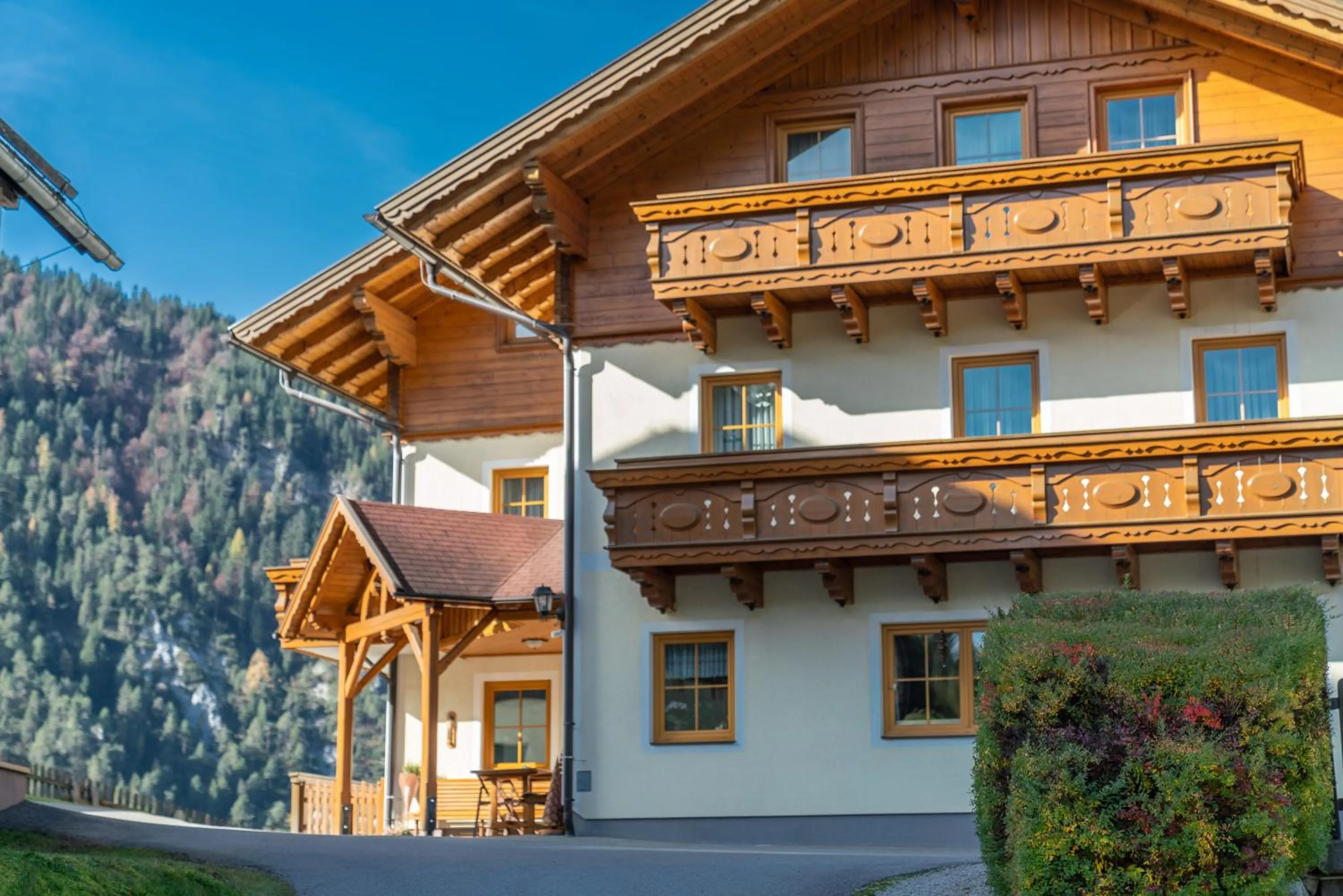 Facade/entrance in Mittergruberhof