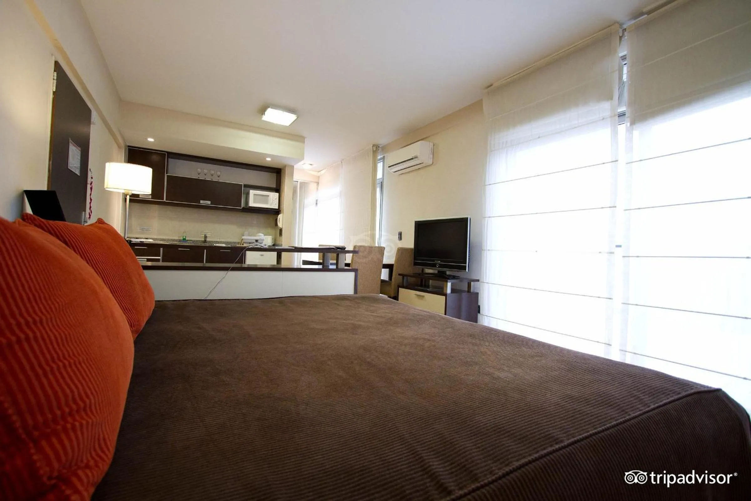 Bed in Ayres Apartments Recoleta - Uriburu 1756