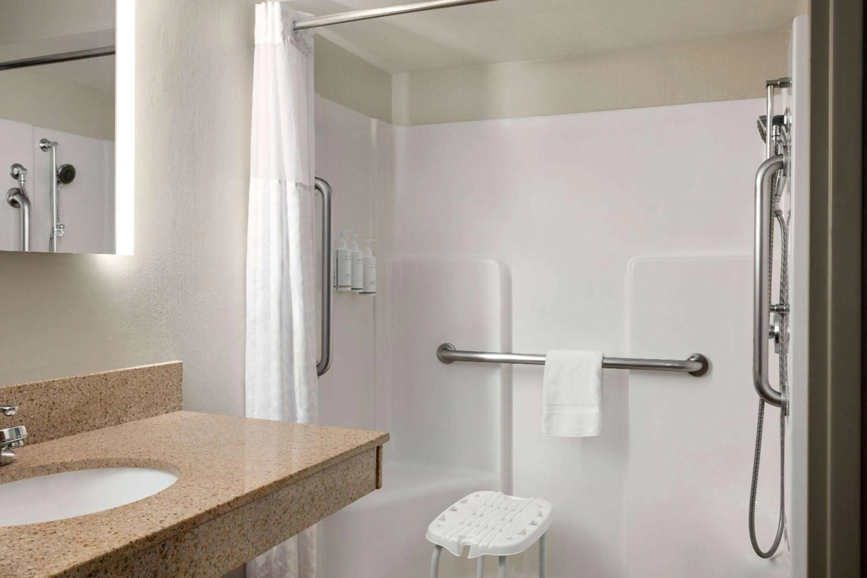 Shower in Days Inn by Wyndham Hershey