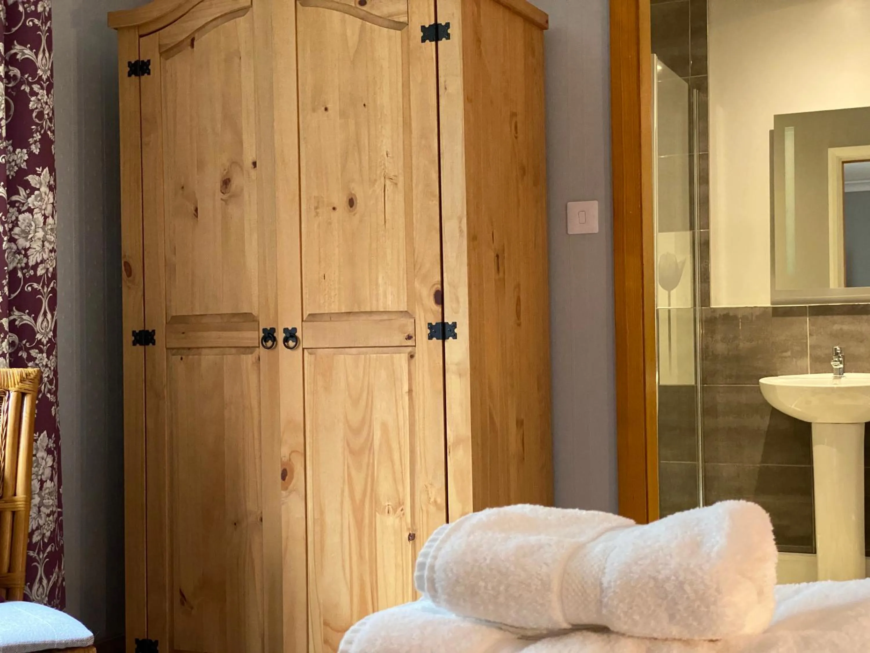 Bedroom in The Inn on the Moor Hotel