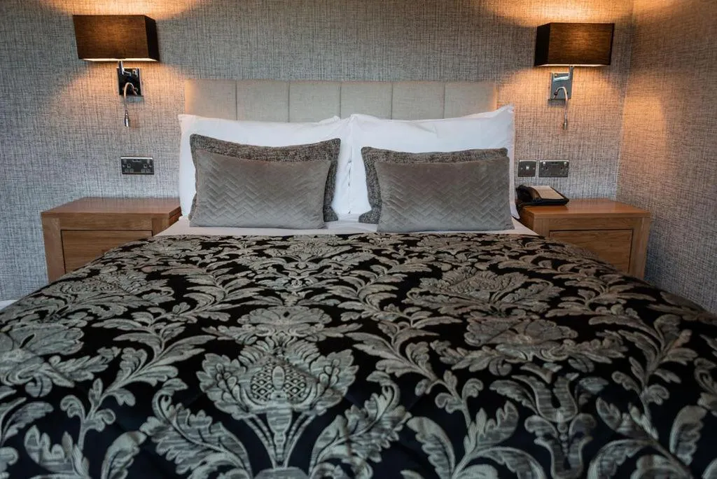 Bed in The Inn on the Moor Hotel