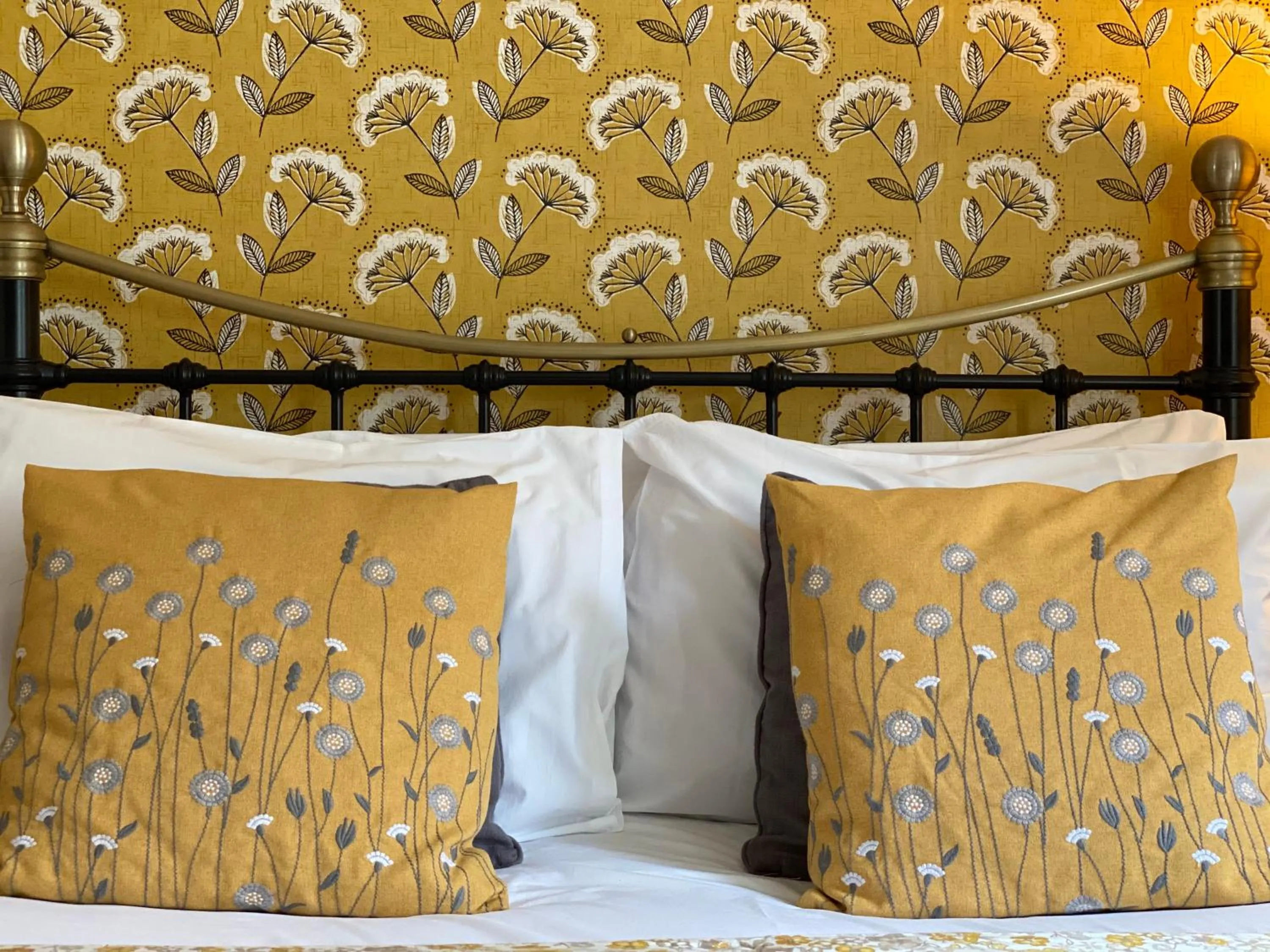 Bed in The Inn on the Moor Hotel