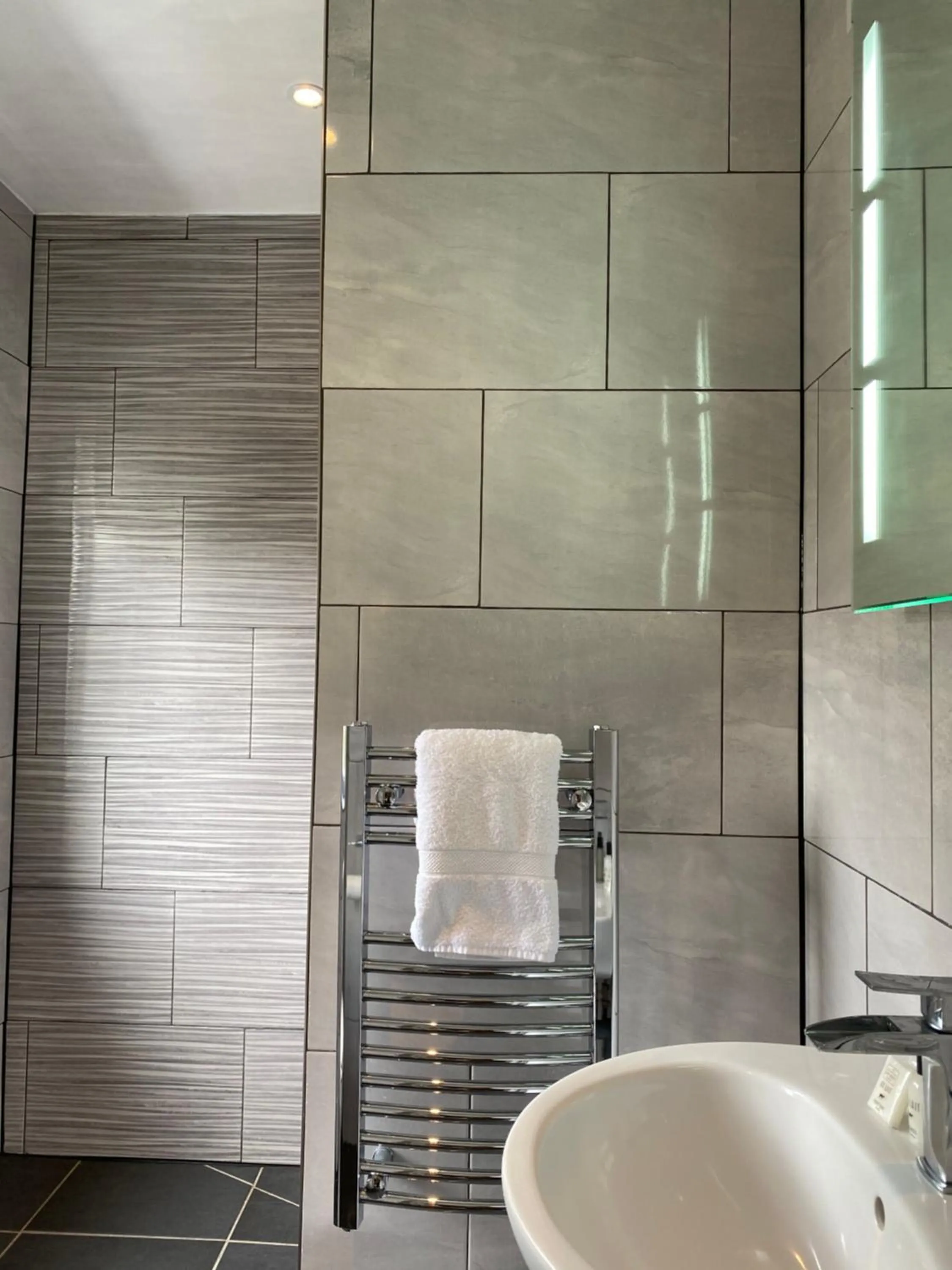 Bathroom in The Inn on the Moor Hotel