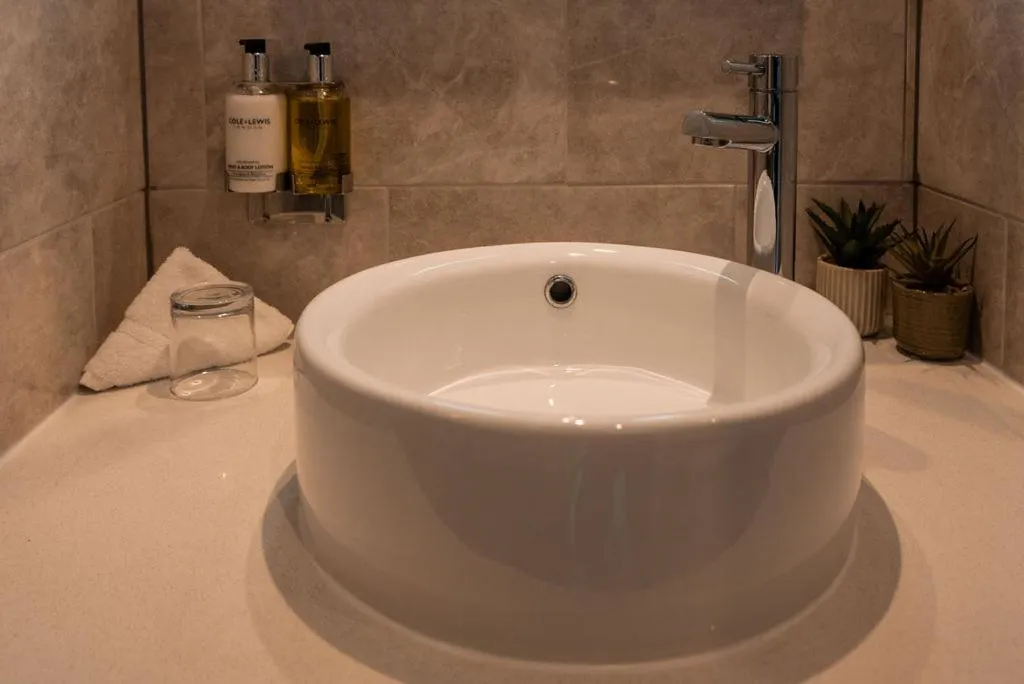 Bathroom in The Inn on the Moor Hotel