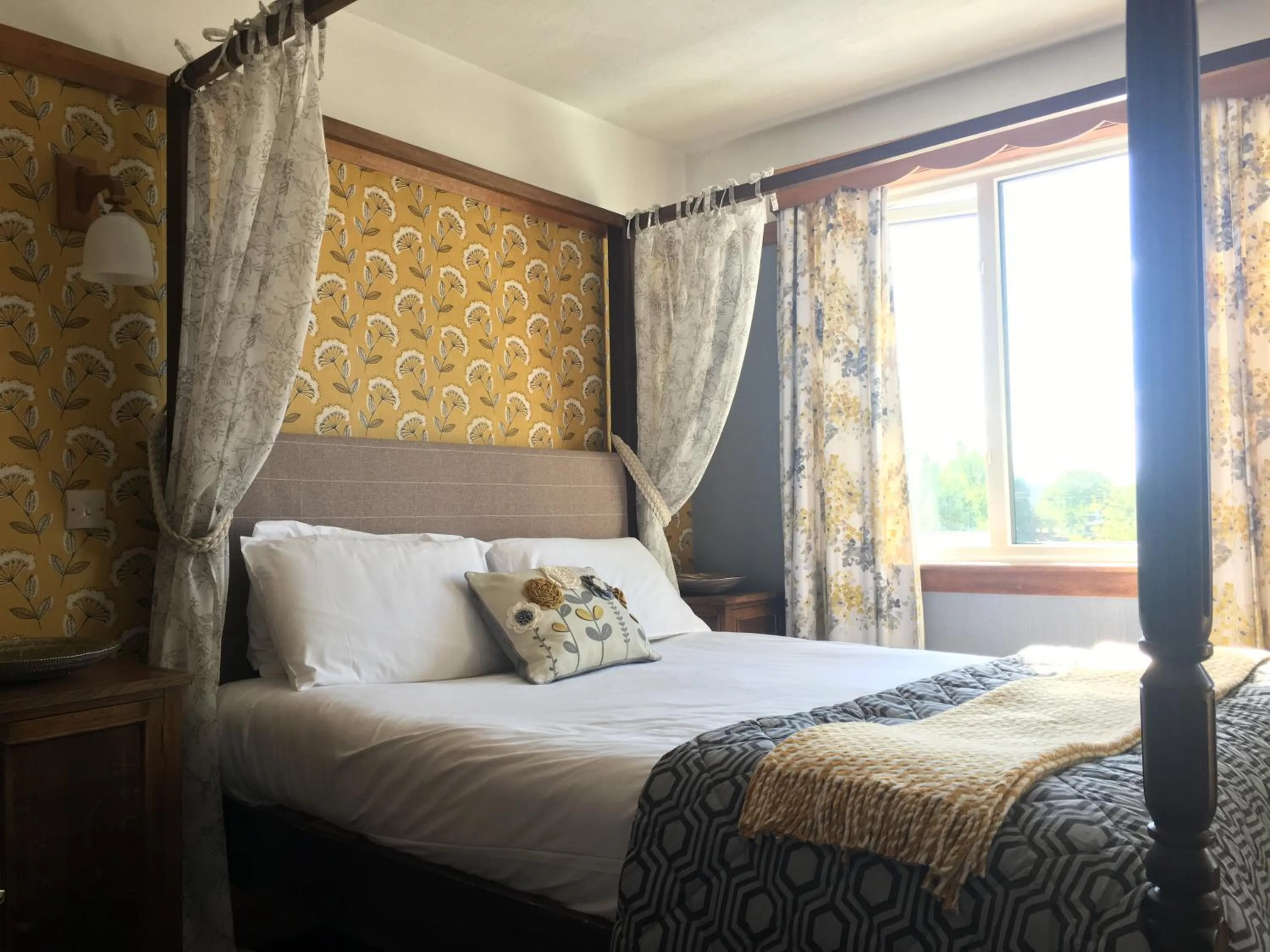 Bed in The Inn on the Moor Hotel