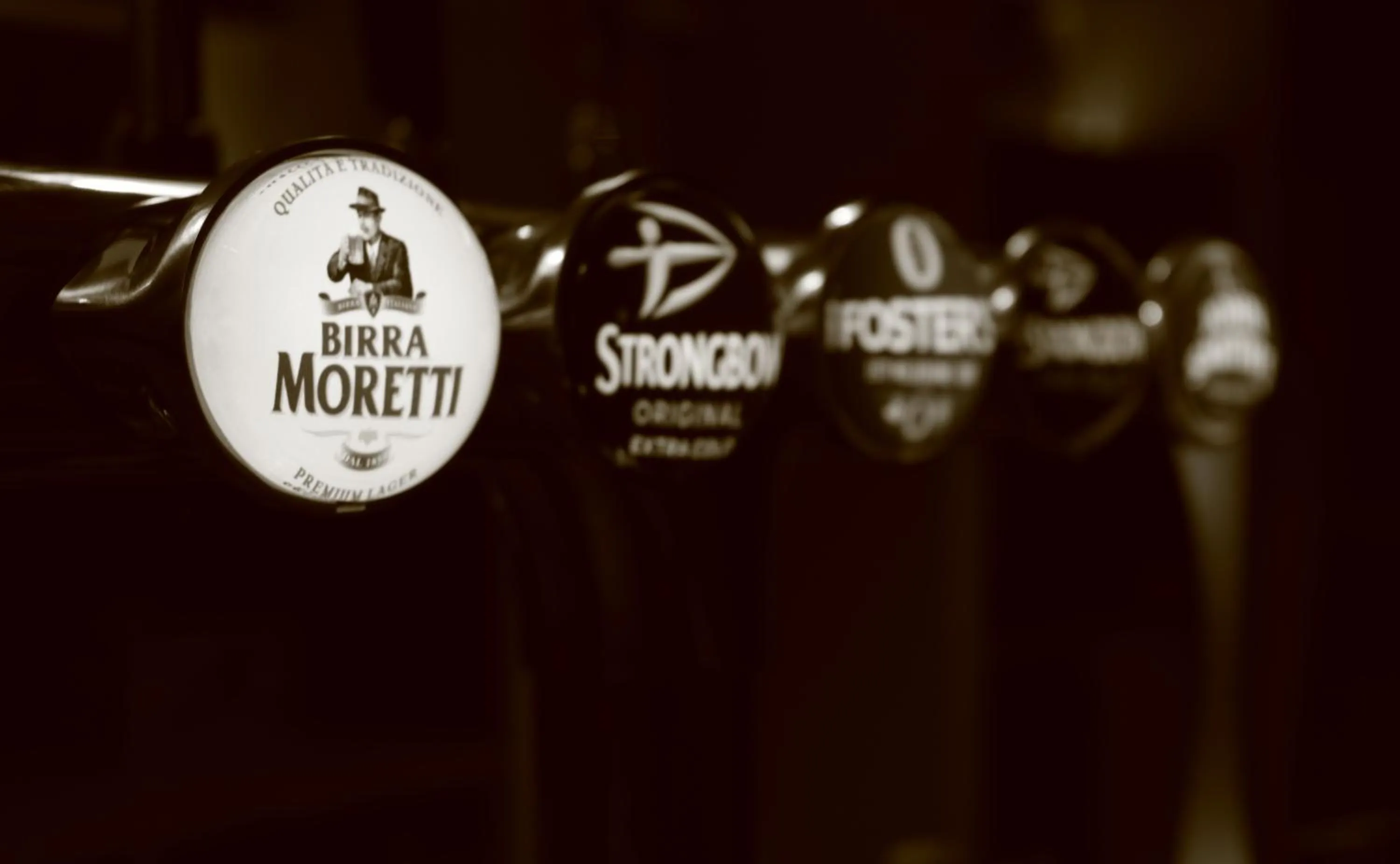 Food and drinks in The Inn on the Moor Hotel