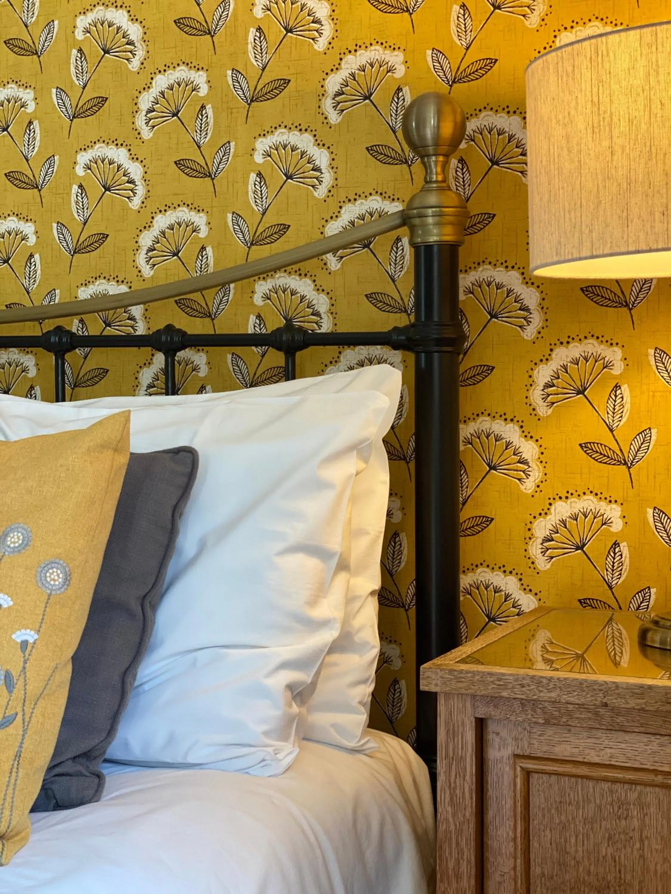 Bed in The Inn on the Moor Hotel