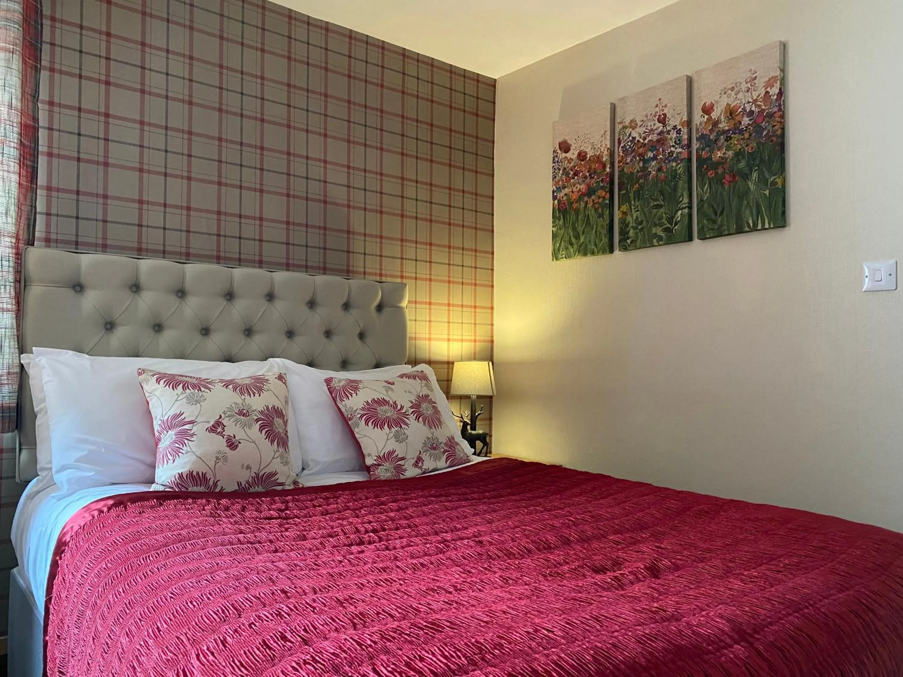 Bed in The Inn on the Moor Hotel