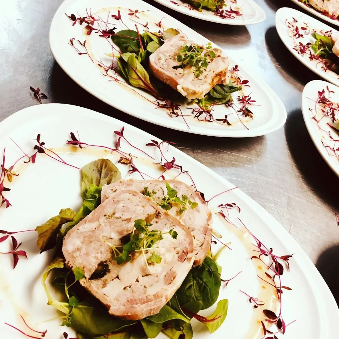 Food and drinks in The Inn on the Moor Hotel