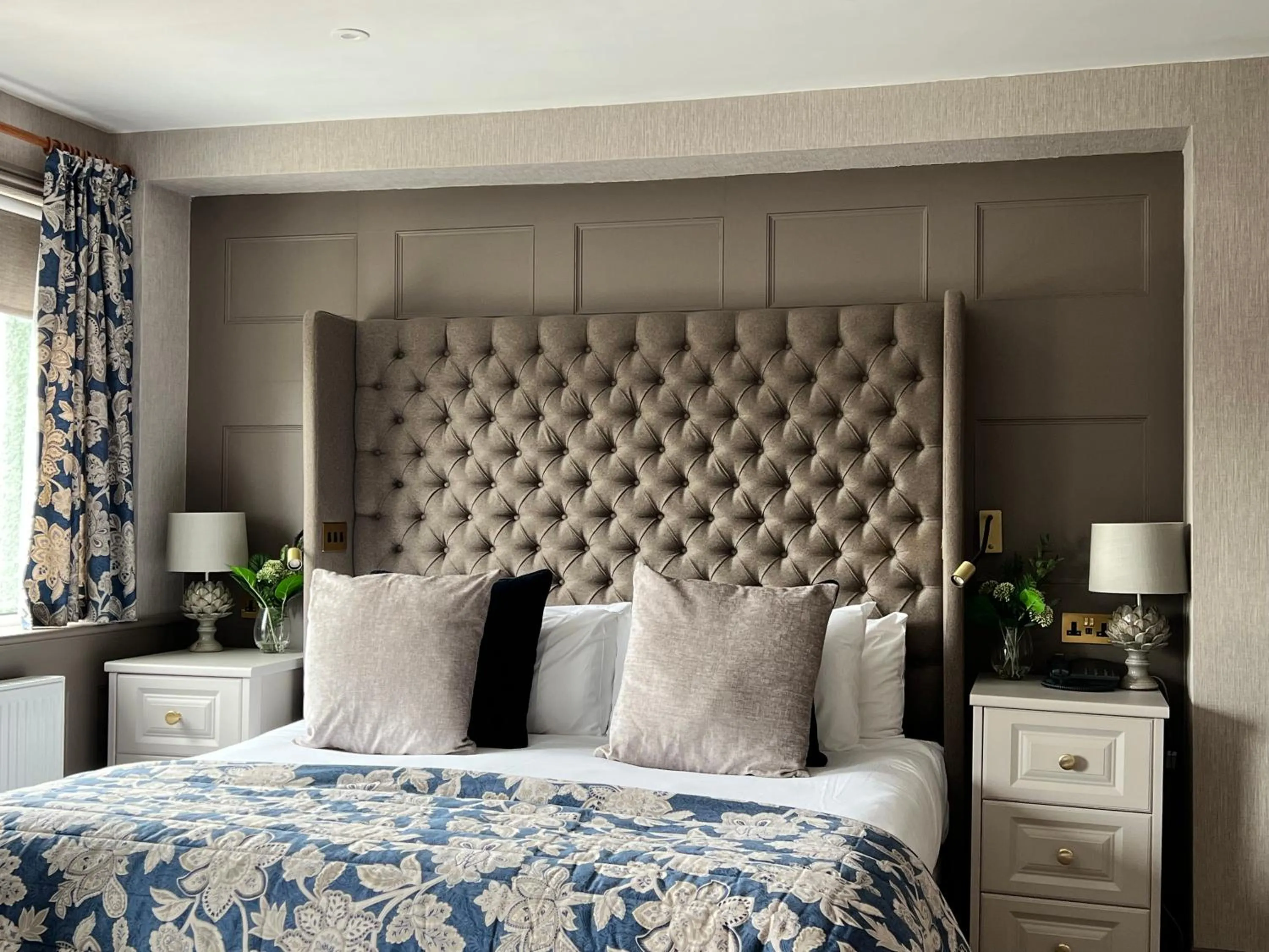 Bed in The Inn on the Moor Hotel