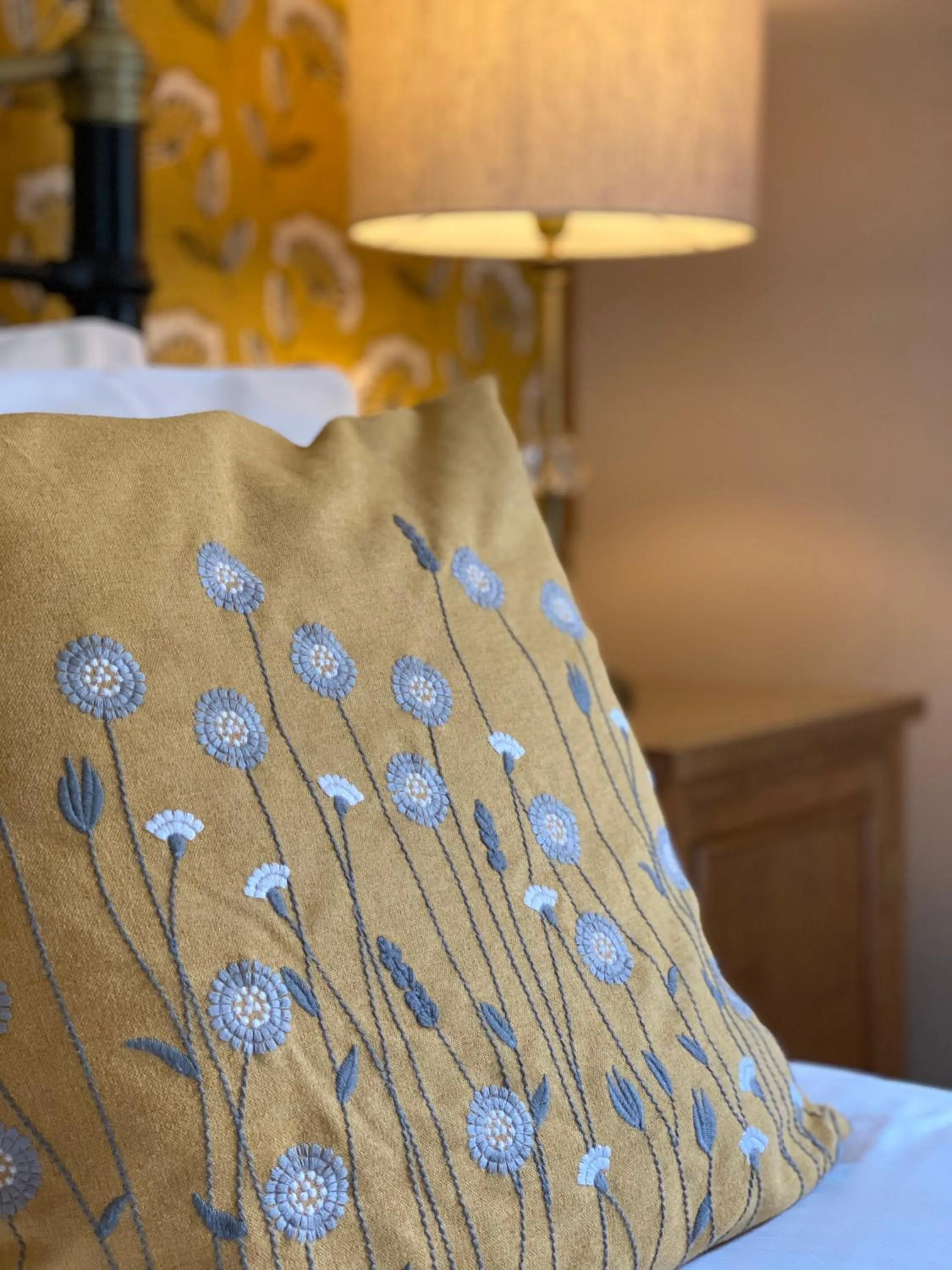 Bed in The Inn on the Moor Hotel