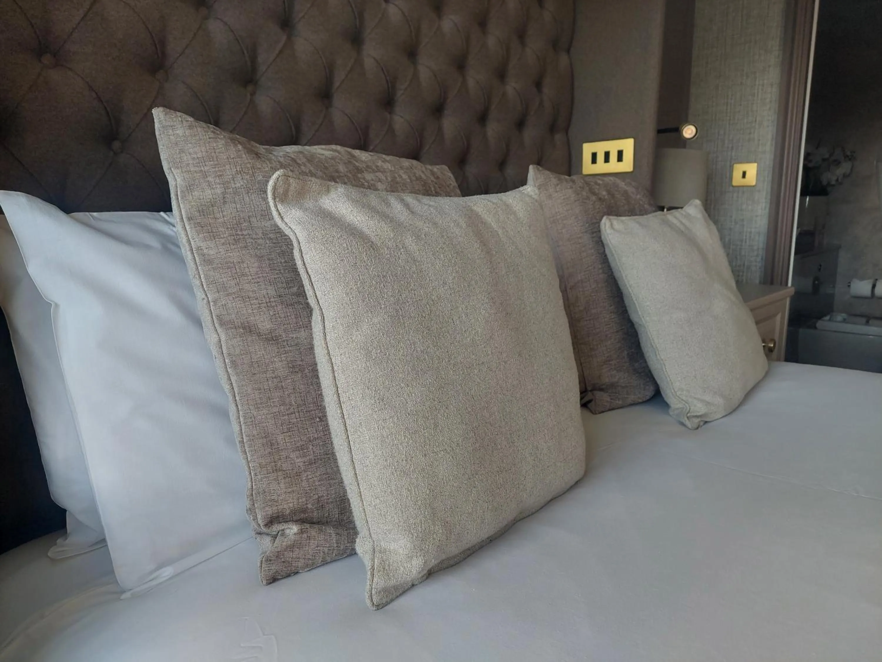 Bed in The Inn on the Moor Hotel