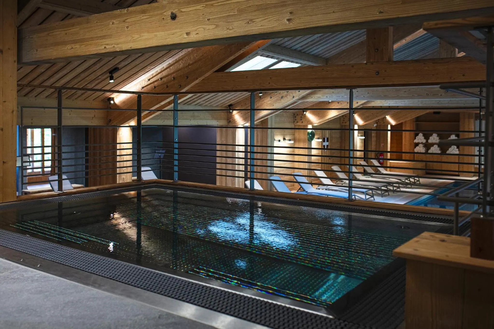 Hot Tub in Hotel Beauregard