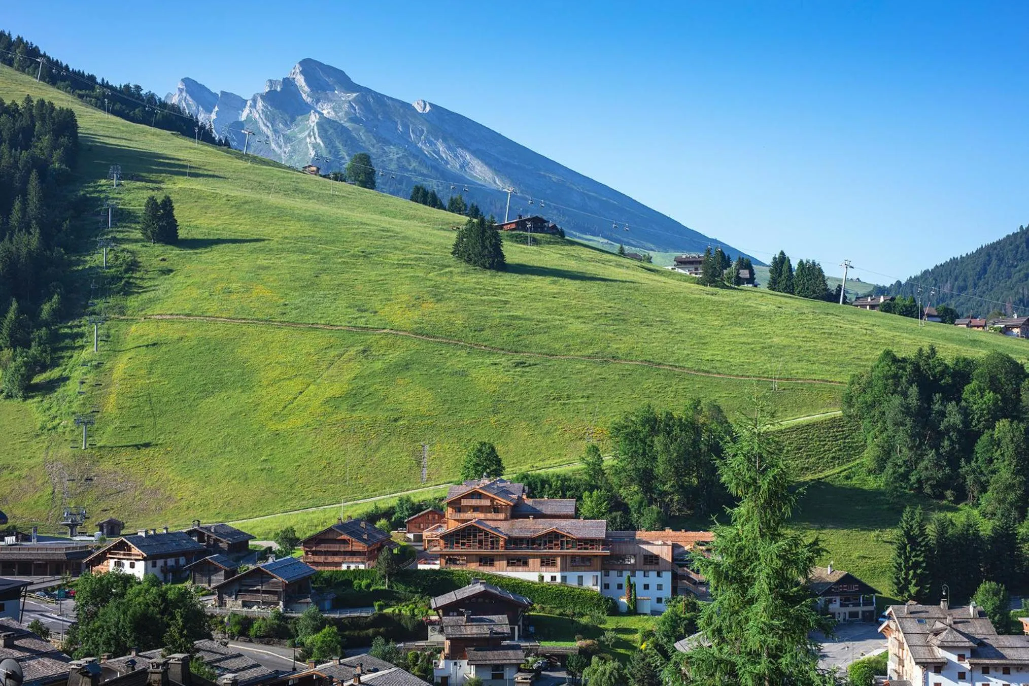 Bird's eye view in Hotel Beauregard