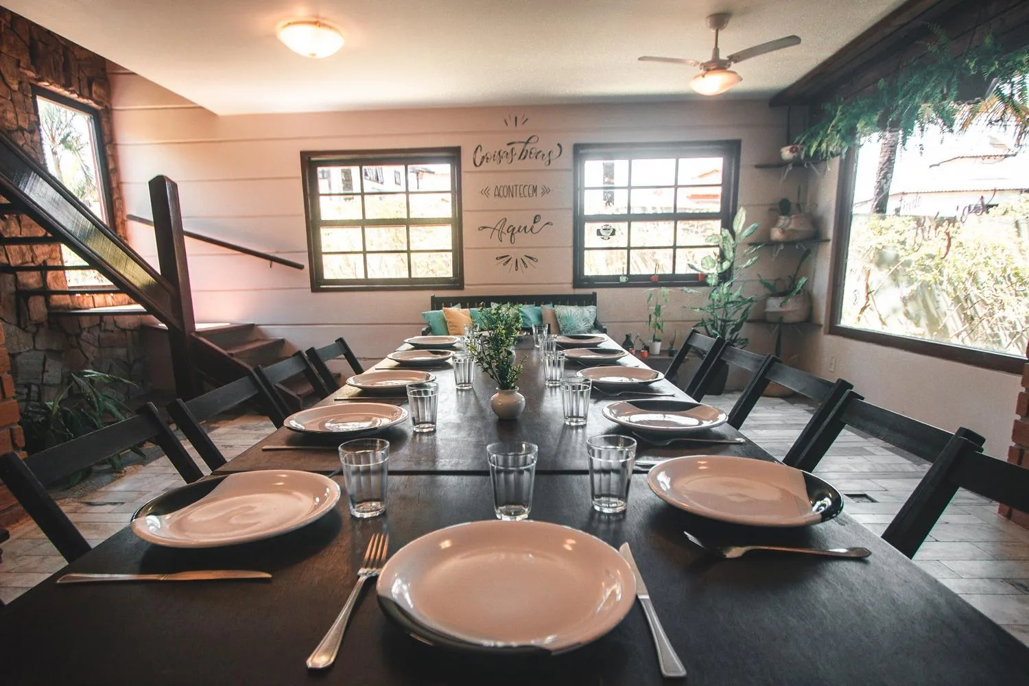 Dining area in Bacana Hotel Boutique
