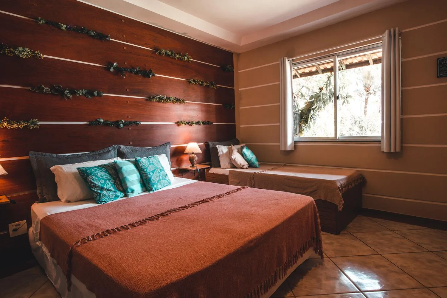 Bed in Bacana Hotel Boutique