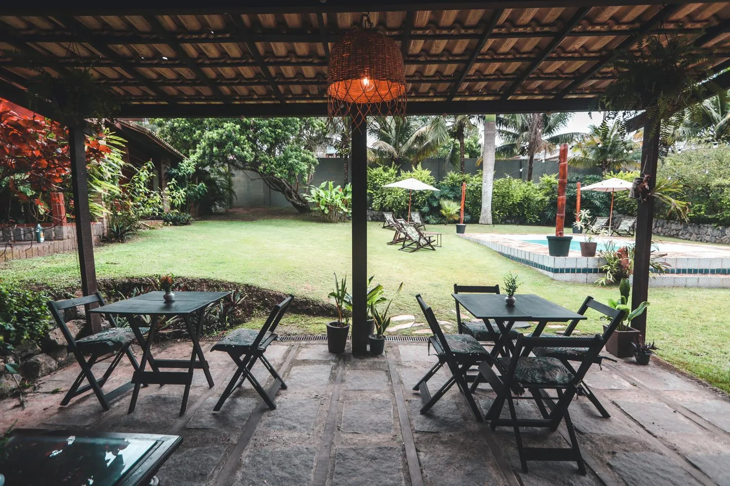 Garden view in Bacana Hotel Boutique