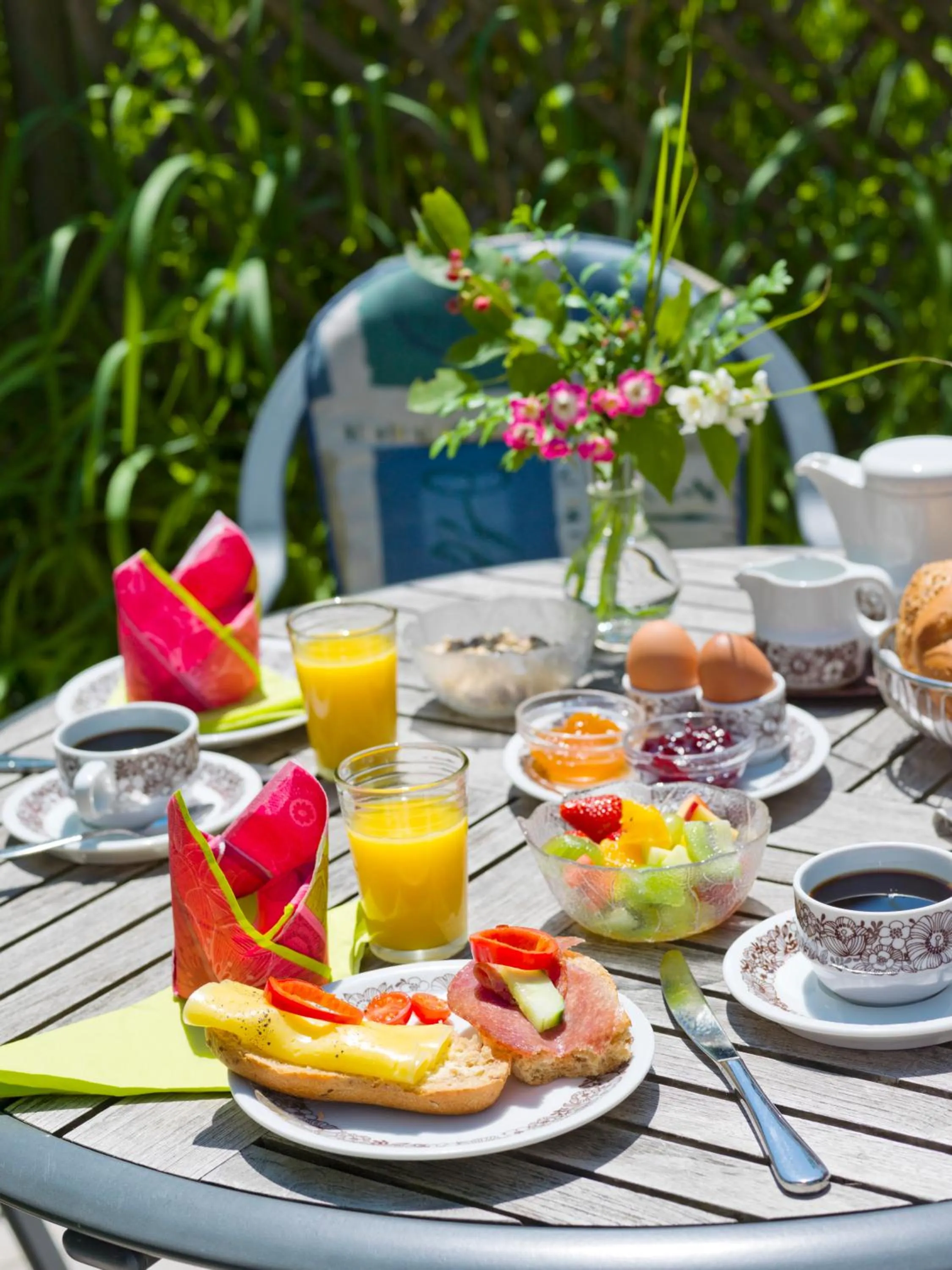 Balcony/Terrace in Hotel Garni Vier Jahreszeiten