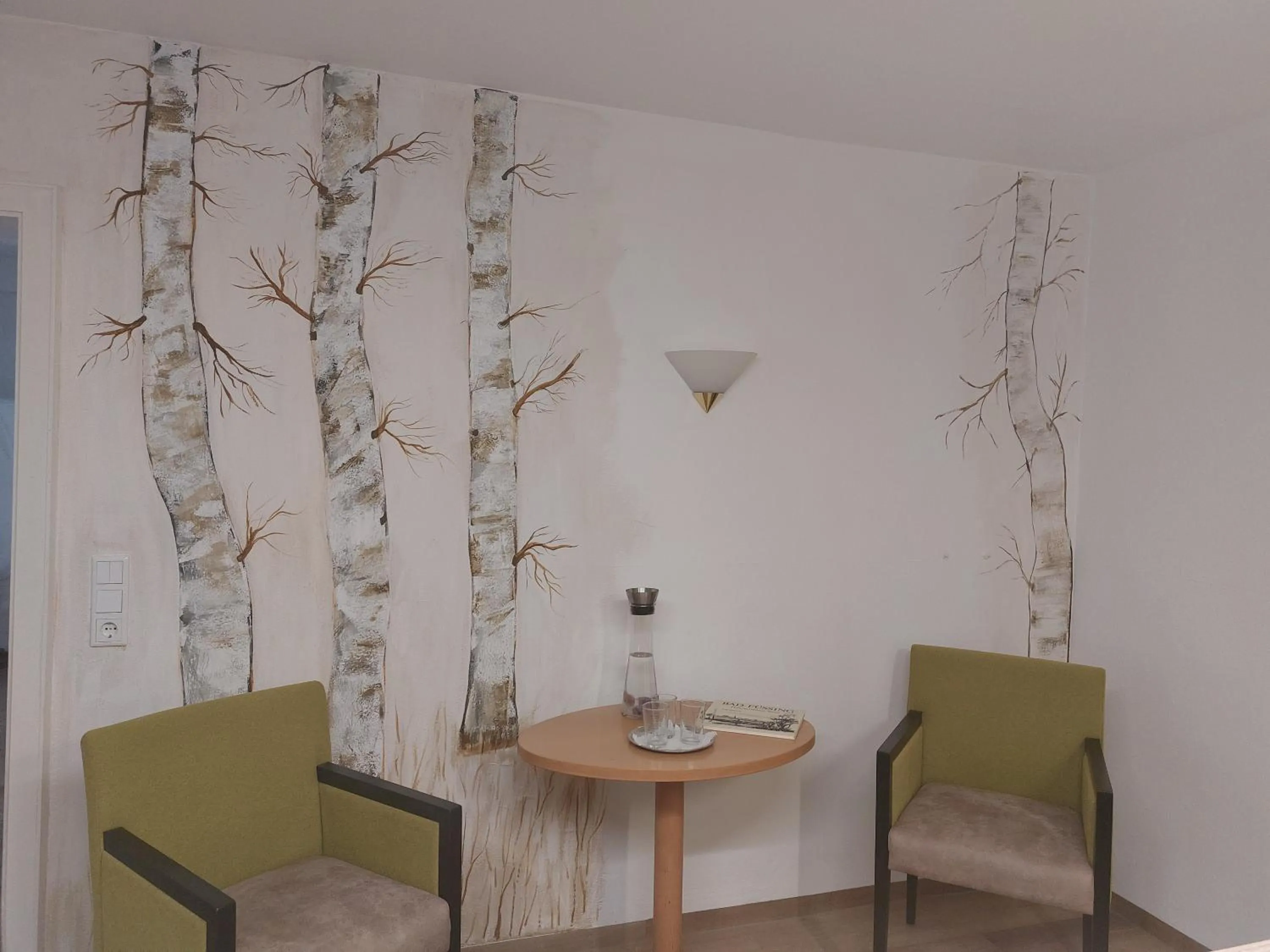 Seating area in Hotel Garni Vier Jahreszeiten