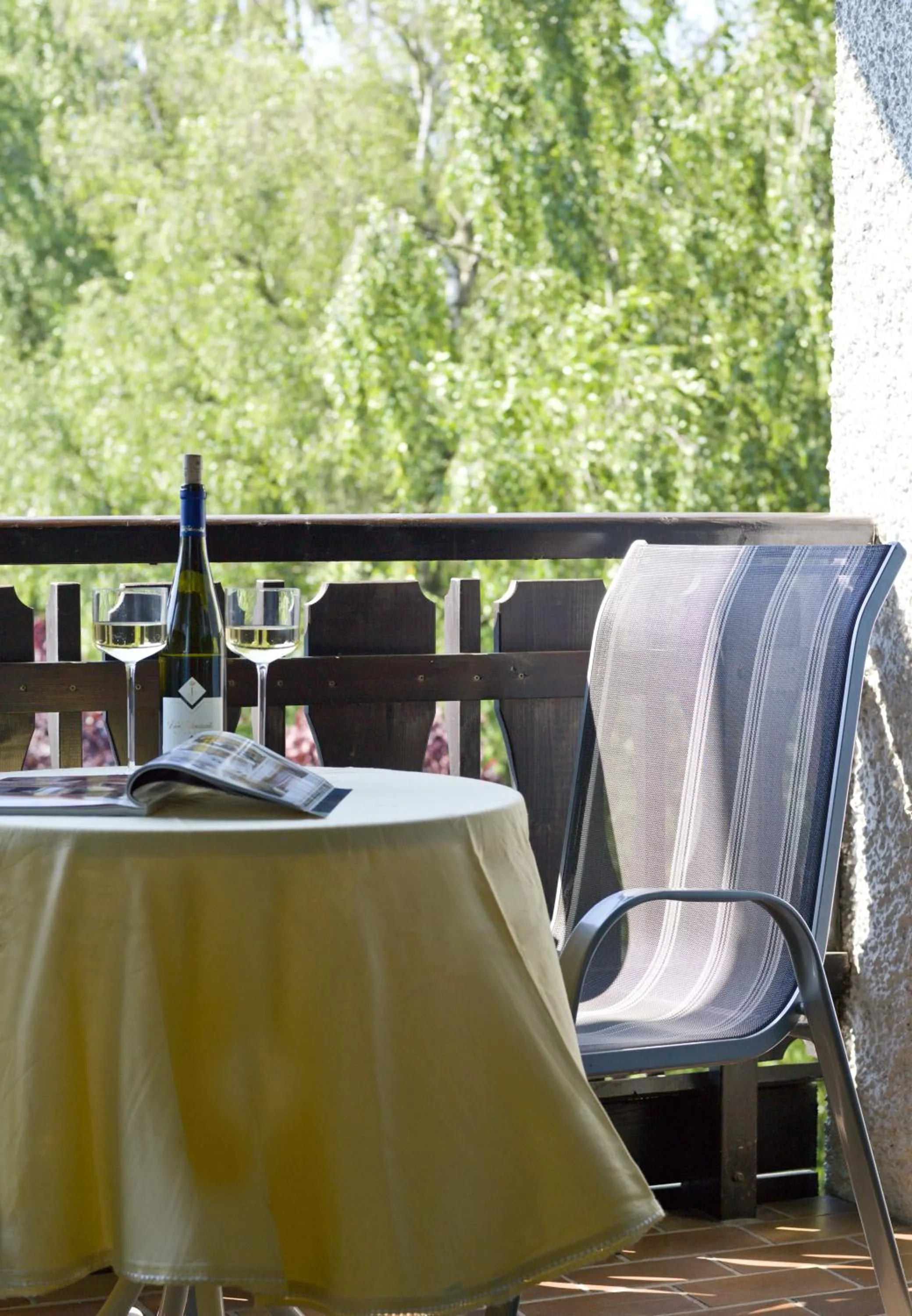 Balcony/Terrace in Hotel Garni Vier Jahreszeiten