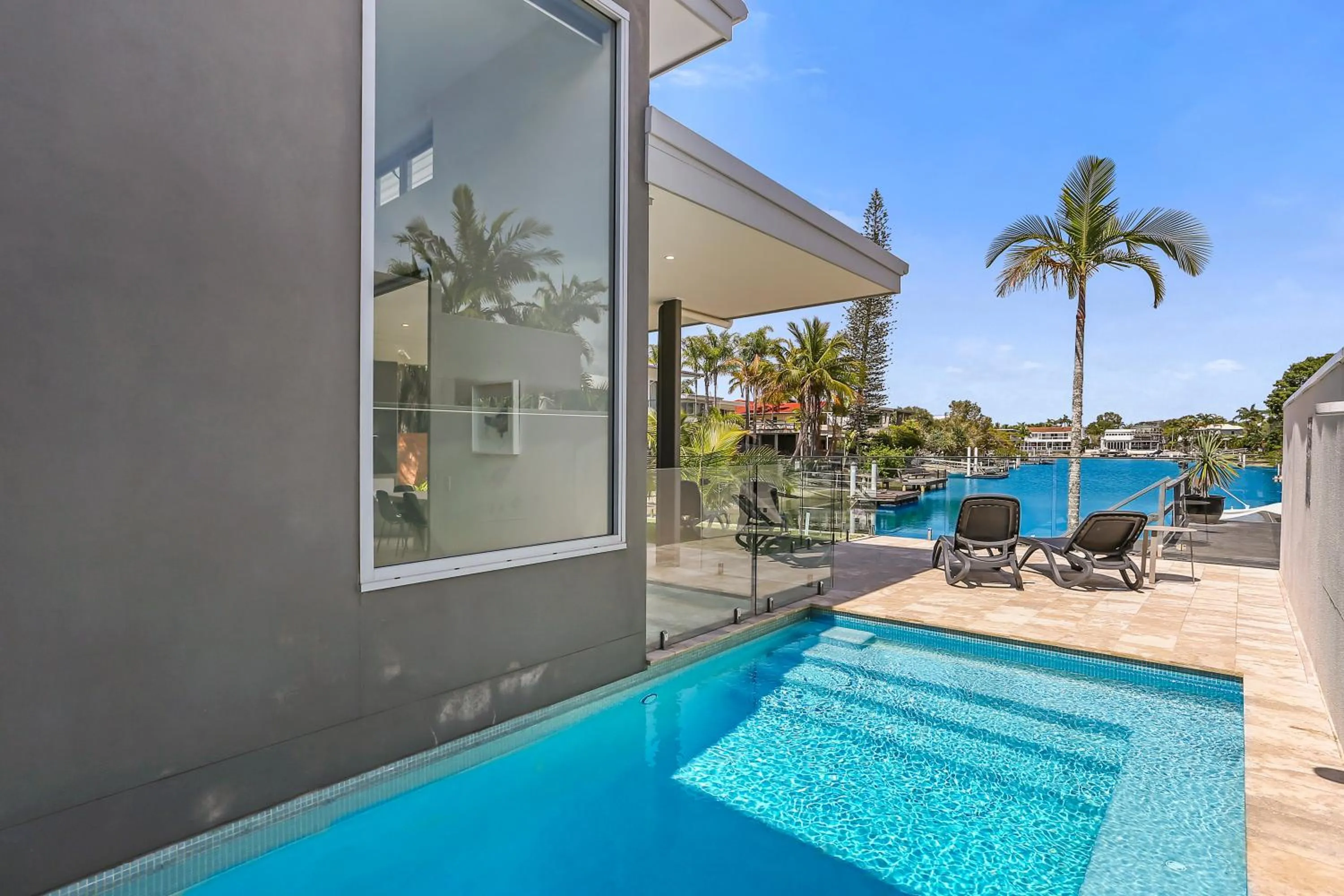 Pool view in Go with the flow, Noosa Sound