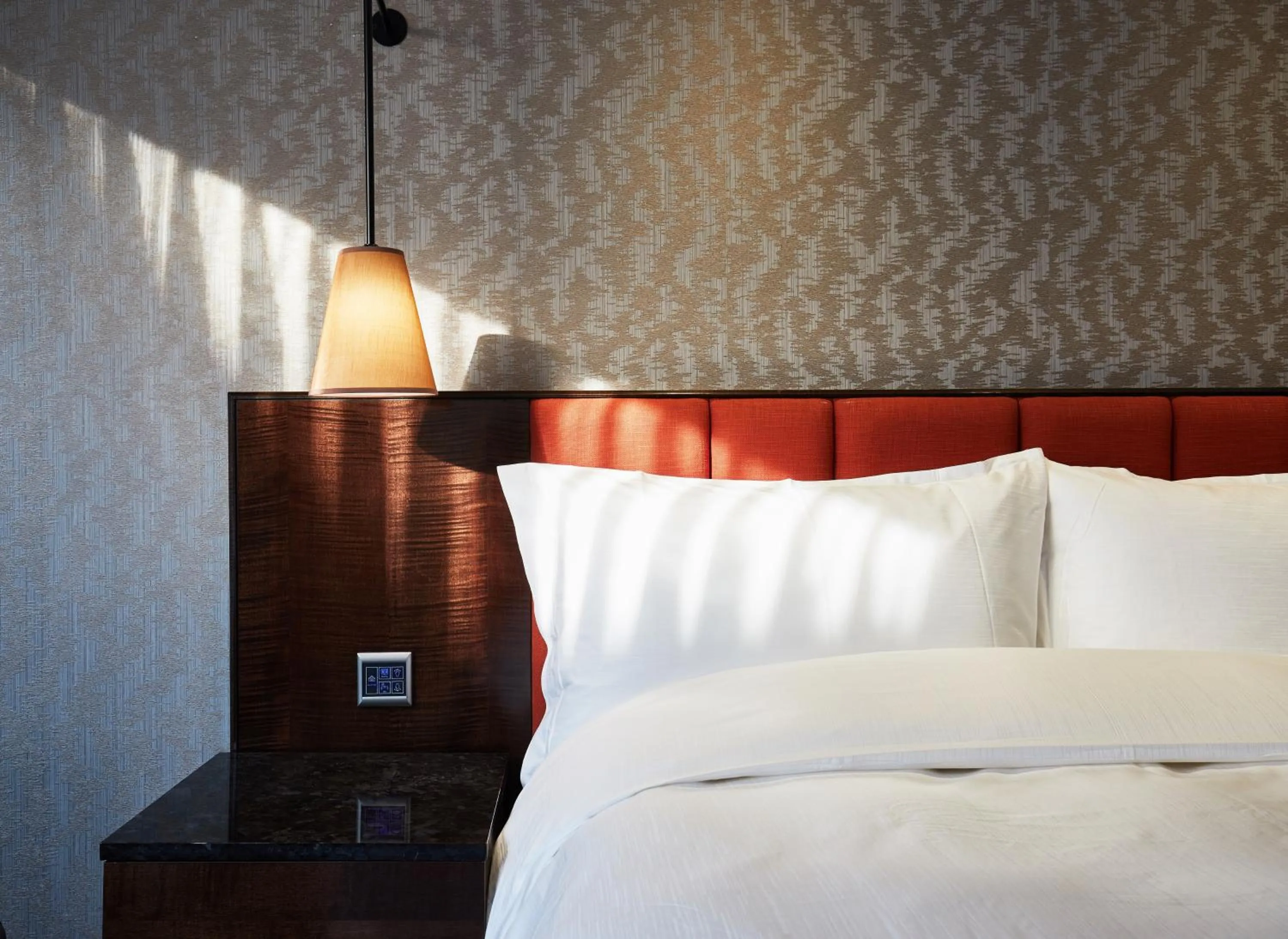 Bed in Tango Inn Taipei ZhongShan