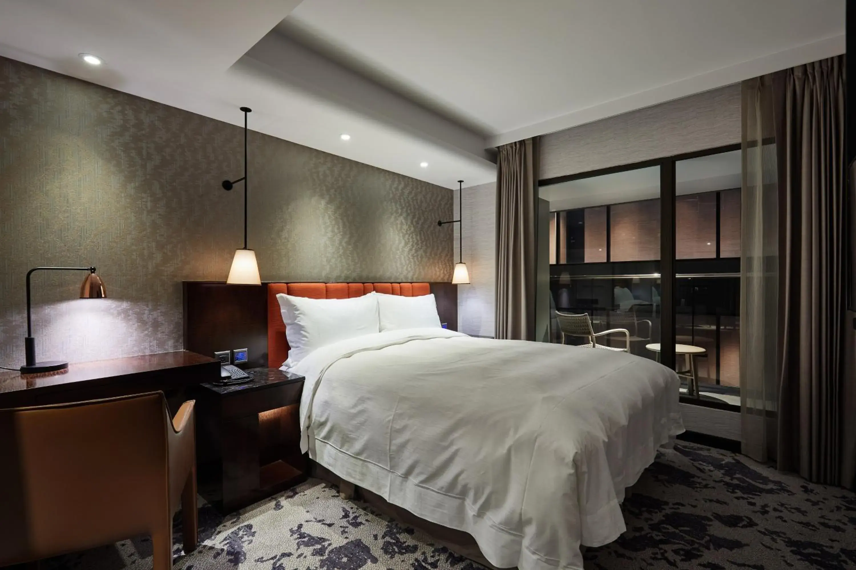 Double Room with Balcony in Tango Inn Taipei ZhongShan Double Room with Balcony in Tango Inn Taipei ZhongShan