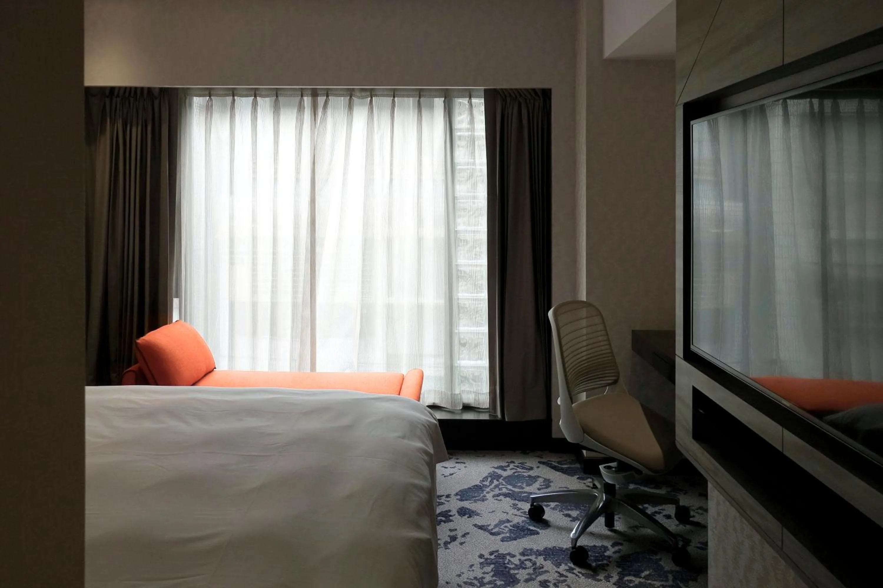 Bed in Tango Inn Taipei ZhongShan