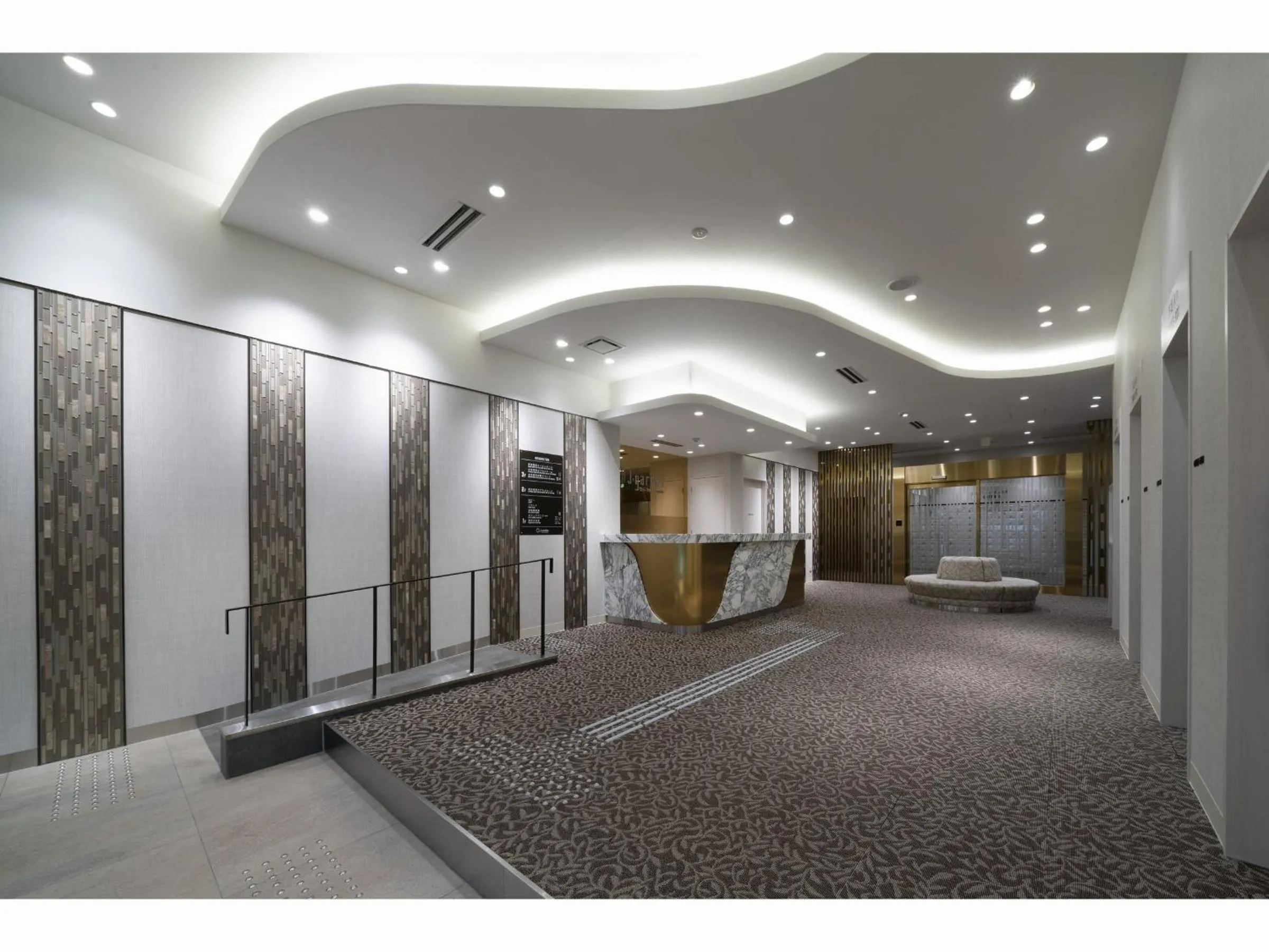 Lobby or reception in Capsule Hotel J Garden Shin-Osaka